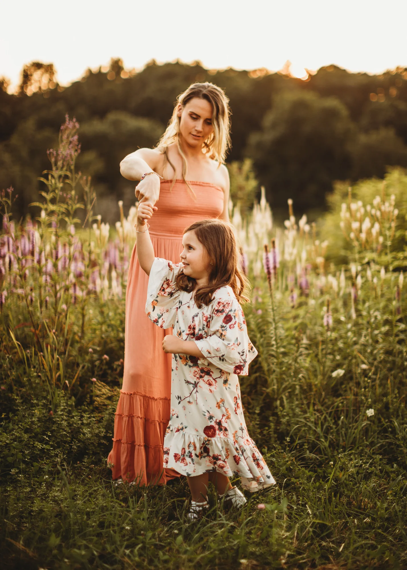 Mommy and Me Wildflower Session in Framingham, MA | Greater Boston Family Photographer