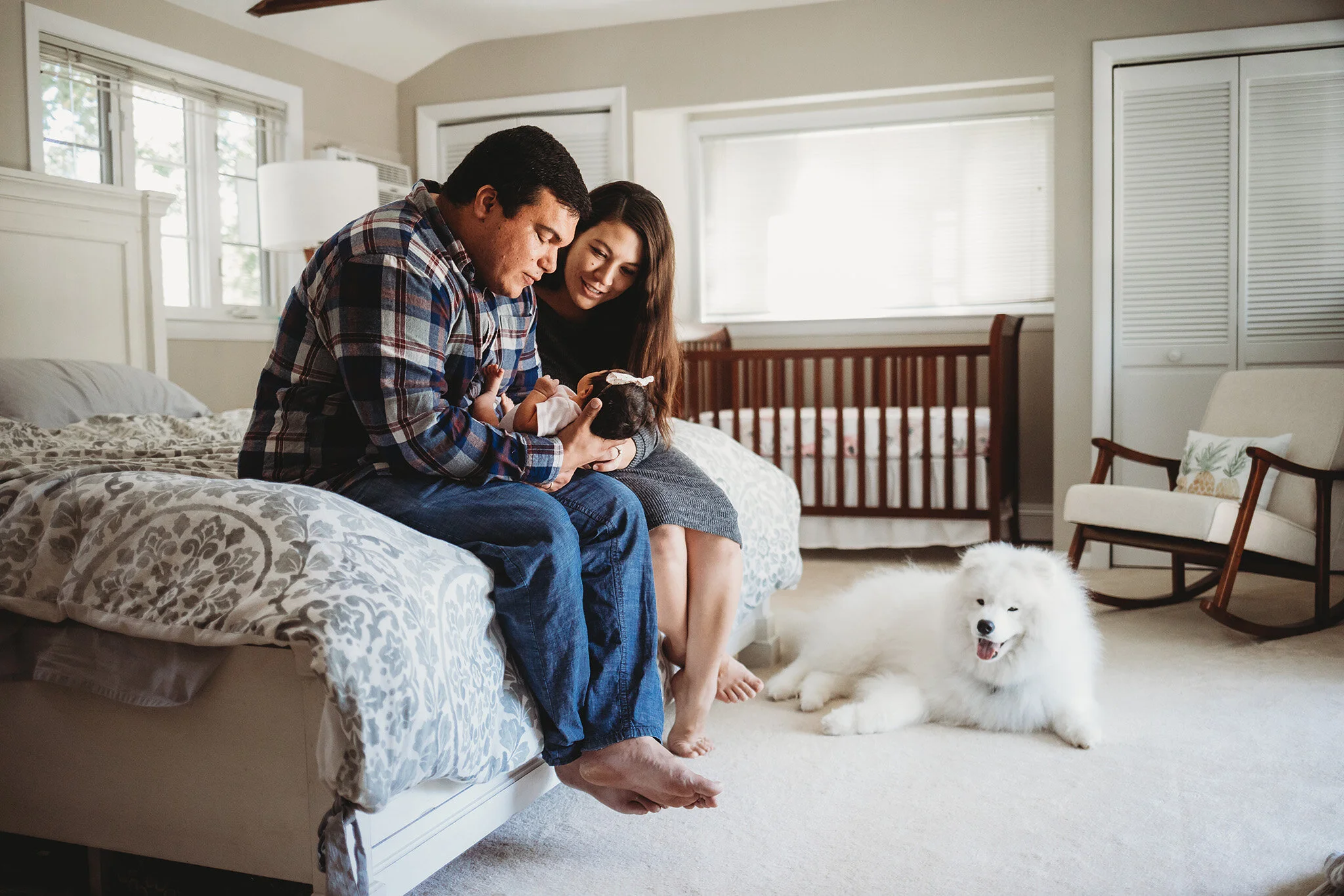 Peaceful In-Home Newborn Session in Concord, MA