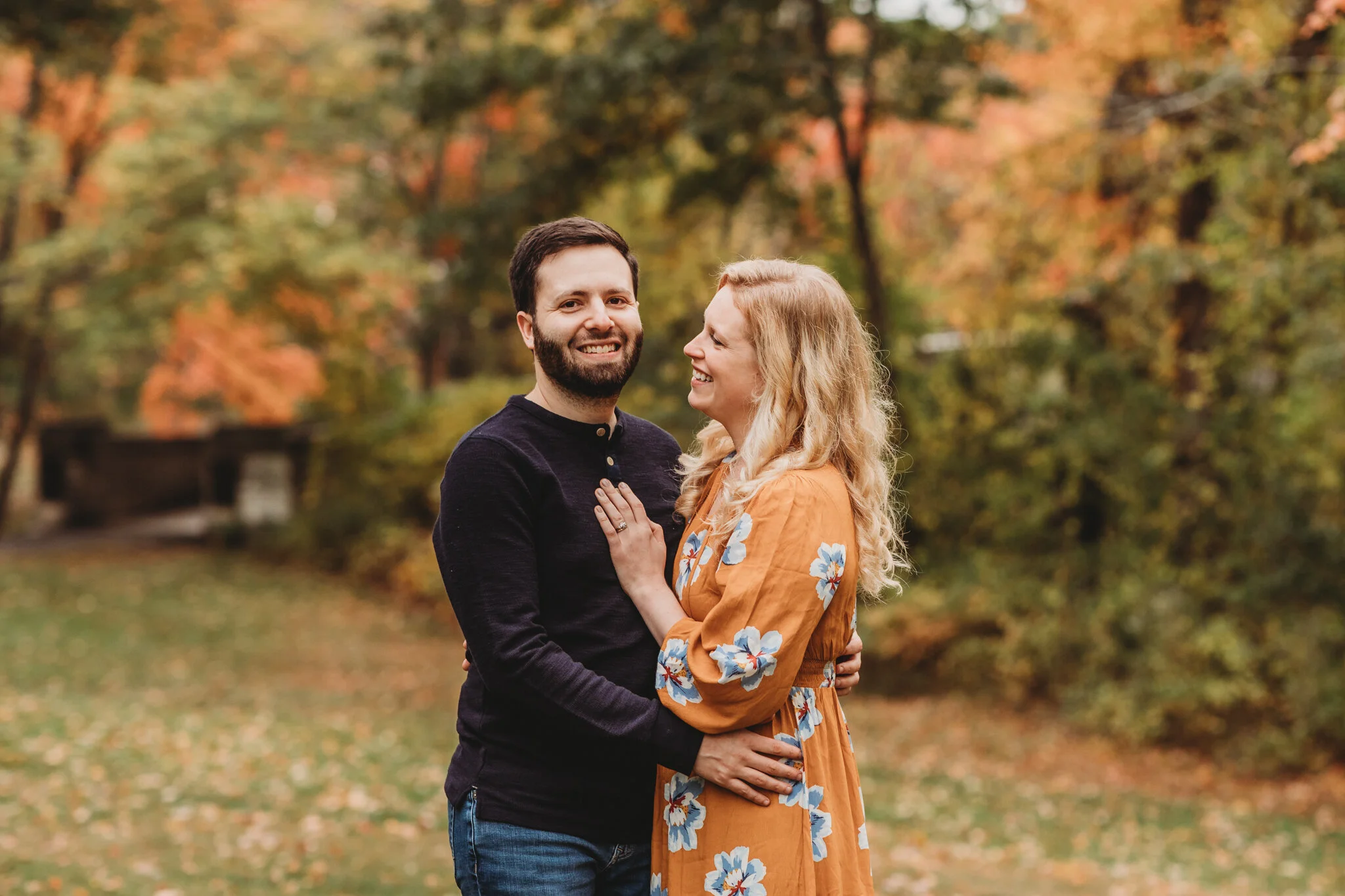 Photo of mom and dad during their Sudbury family photography session. I always try to get a couples photo in during family sessions.
