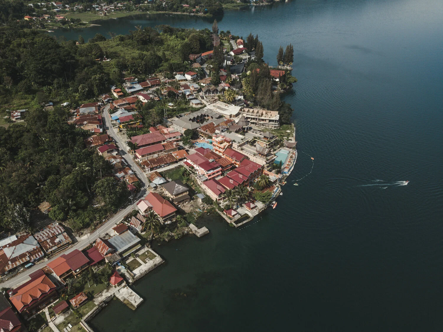 Exploring Lake Toba In Northern Sumatra