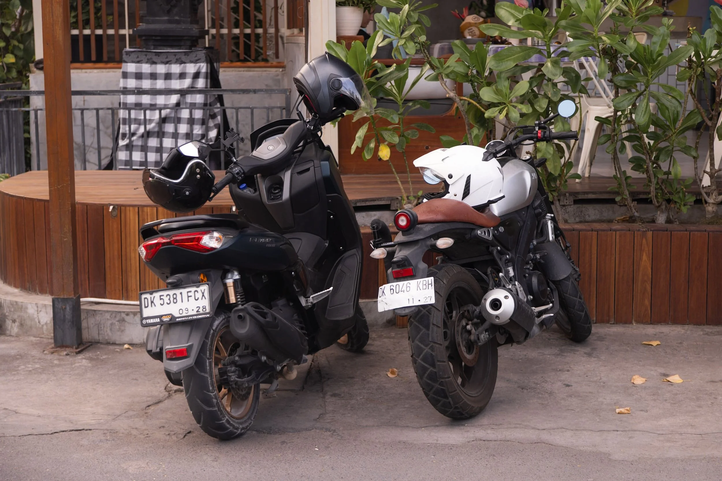 motorbikes in bali