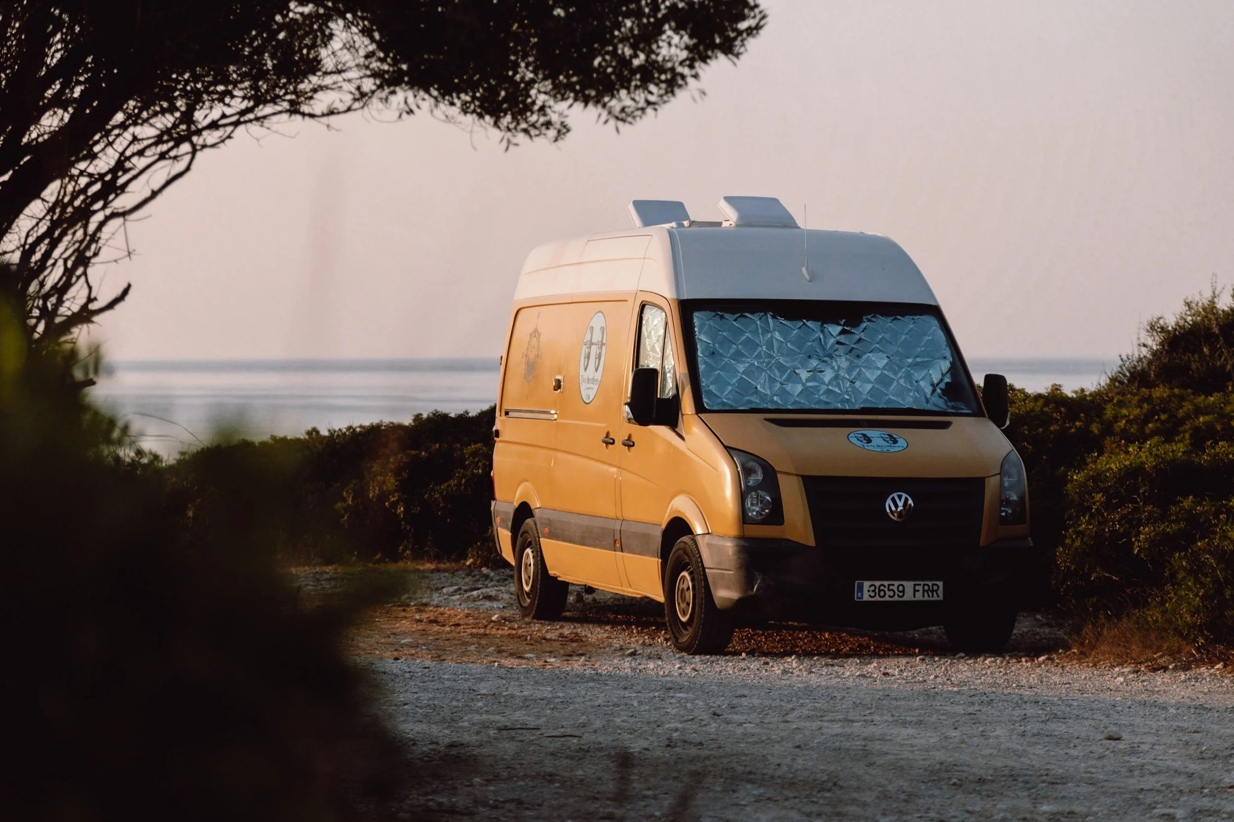 campervan motorhome mallorca road trip intinerary  east coast parking