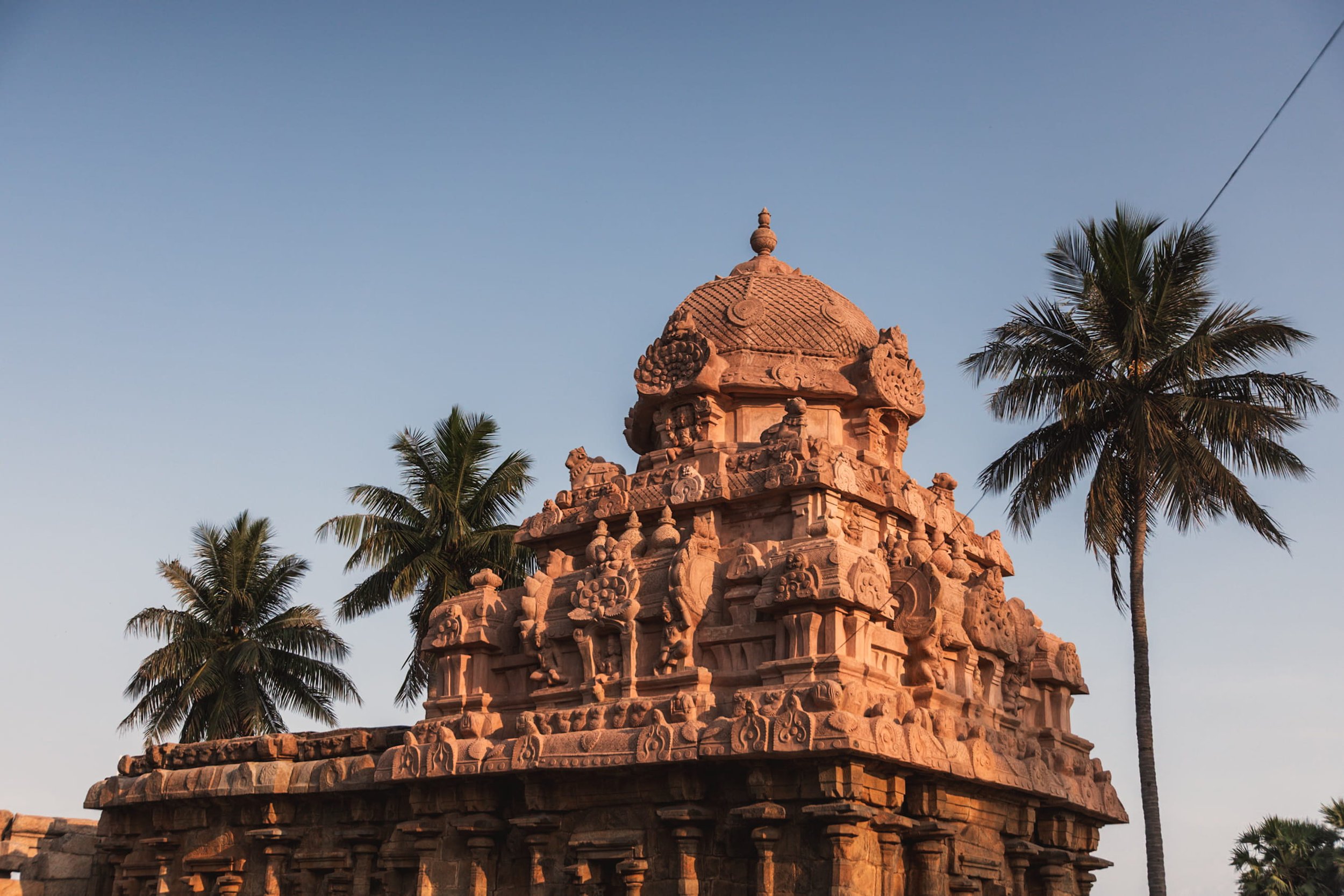 Chola temple Tamil Nadu India