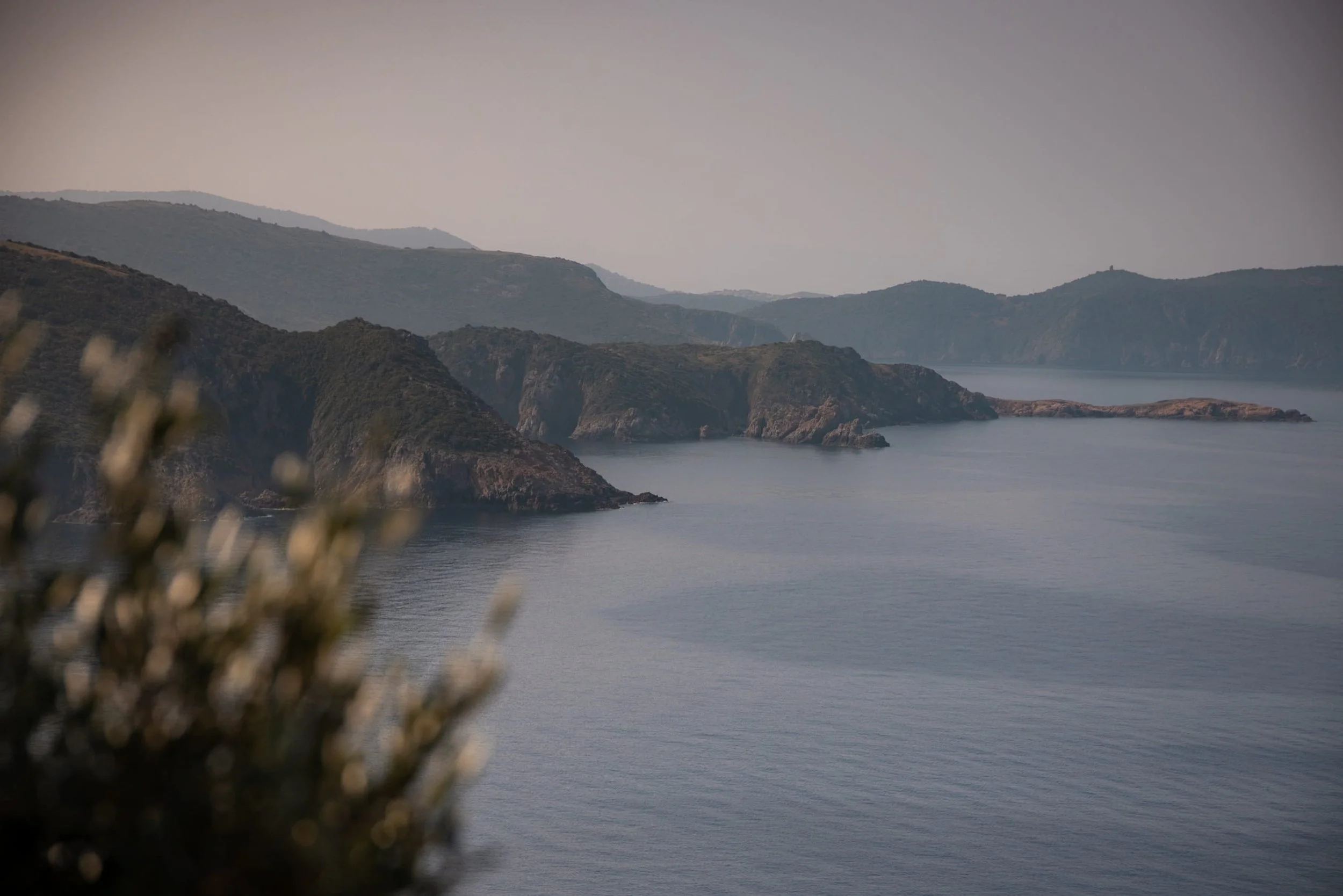 capo rosso peaceful coastal scenery