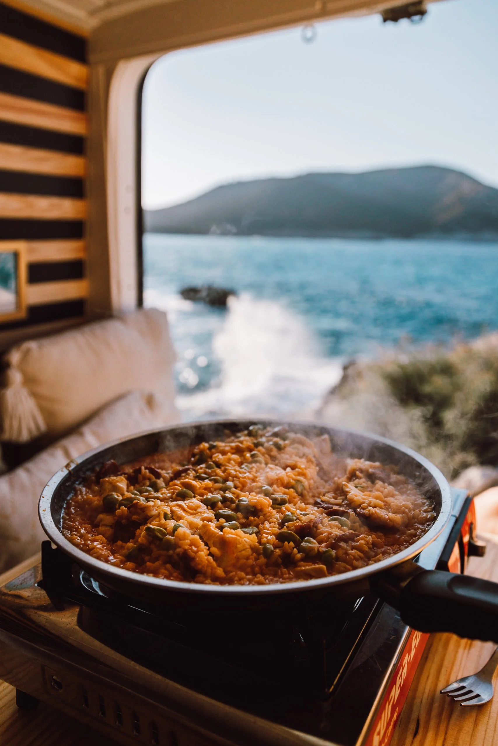 campervan motorhome mallorca road trip intinerary paella