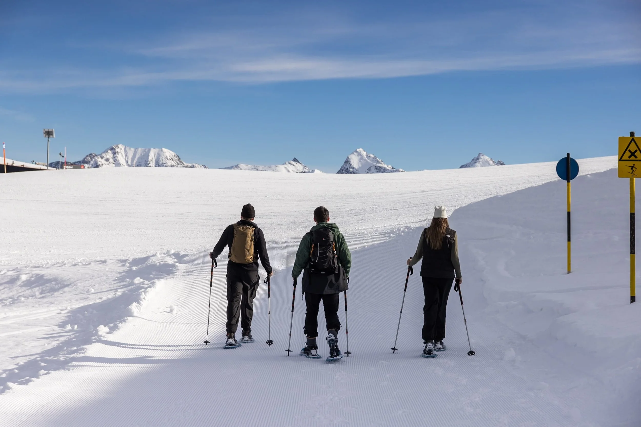 snowshoeing in kitzbuhel austria