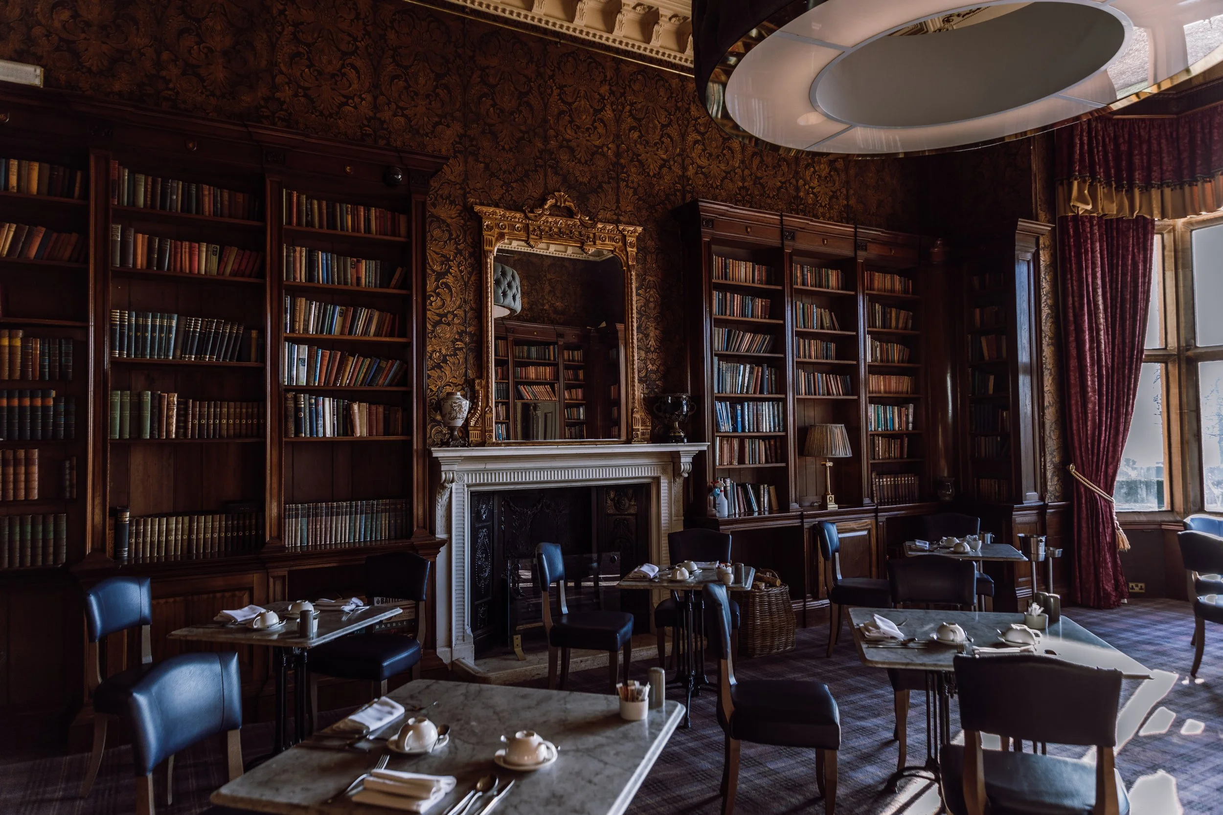 Hoar Cross Hall Library