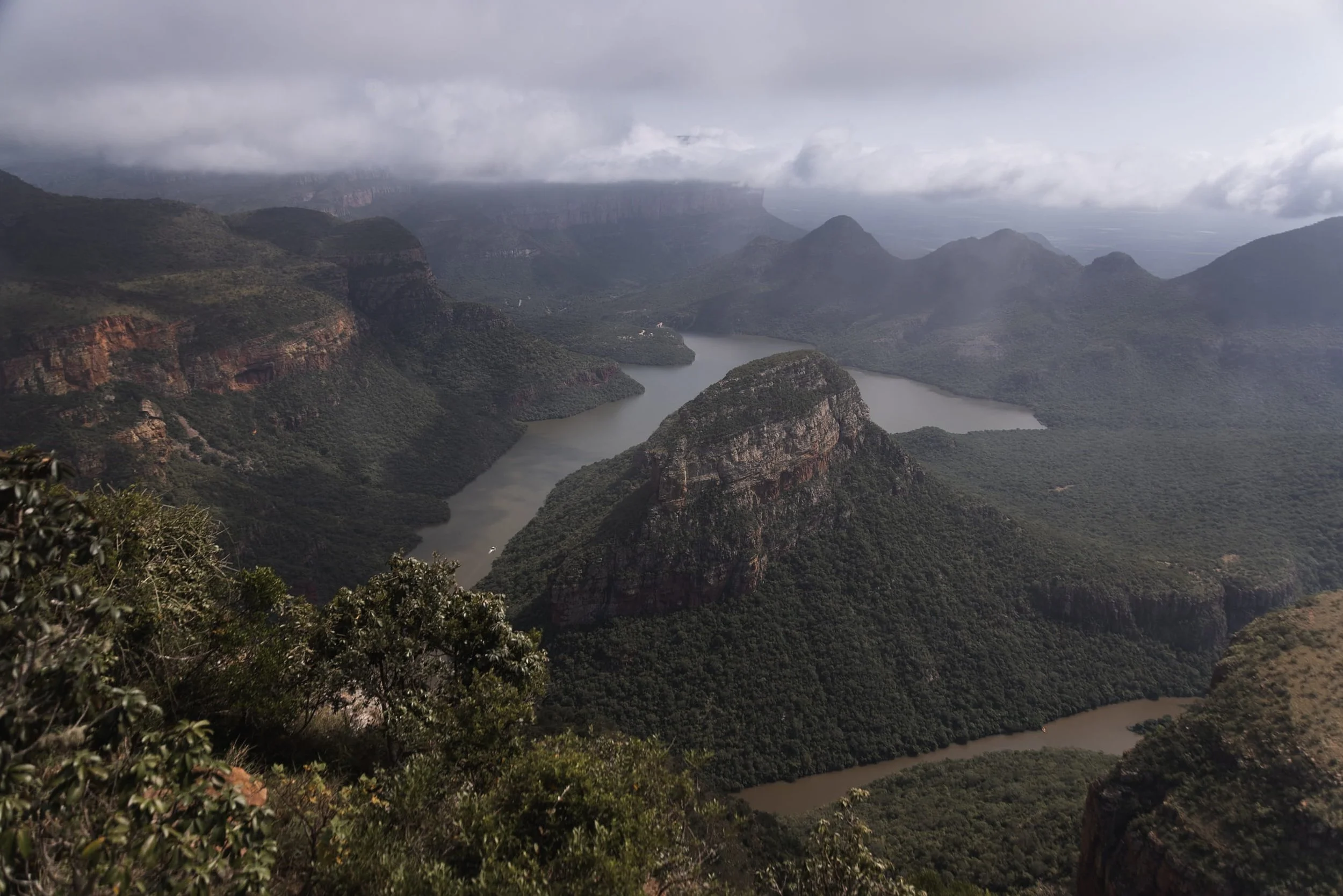 Blyde River Canyon viewpoint on Panorama Route South Africa