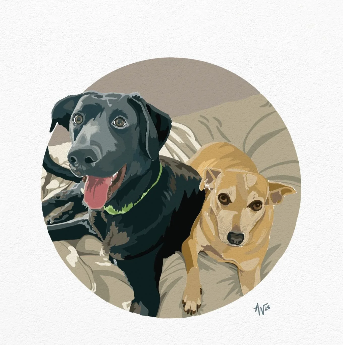 19 projects down 1 to go for the completion of the Big 20 Project! 👌 Thank you Morgan Keller for volunteering for this series, my stepdaughter loved to look at how cute your puppers are while I was making this piece! See y&rsquo;all soon ✨
.
.
.
.
.