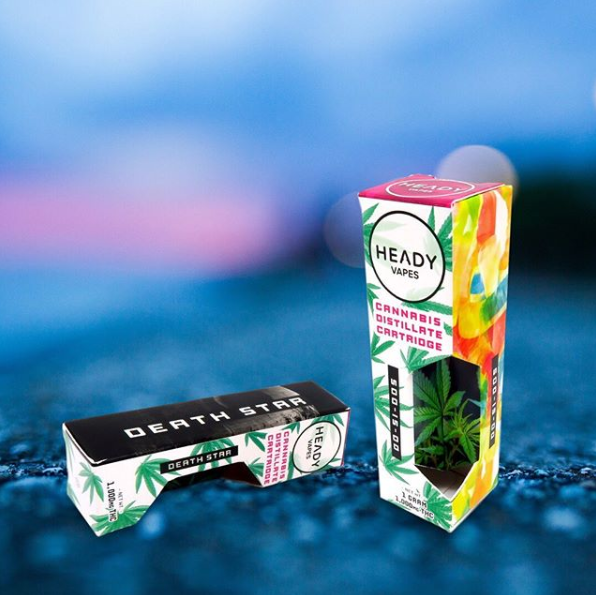 Client: Heady Vapes Keywords: logo design - branding - packaging design - pre-press - production management