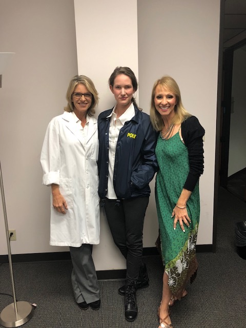 On the set of TV crime series "Uncovered" Episode - McMartin Family Trials