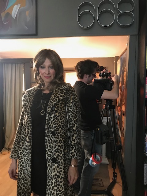 On the set of feature film "Black Market" shooting on location in San Francisco