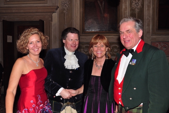 Dena Woodhams, Peter Forrester of the Argyllshire Gathering, Donata Grimani, our local partner in Venice and Mark Tennant.