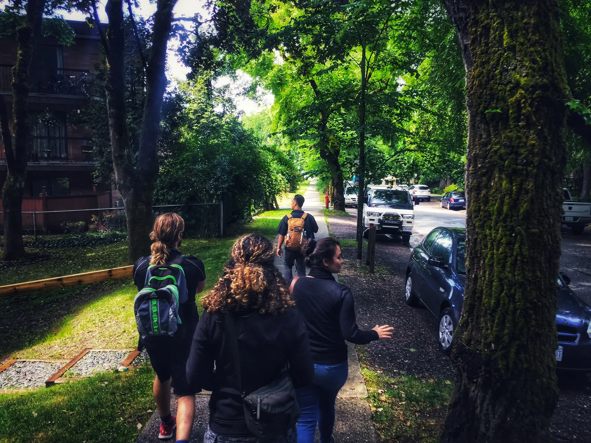 Exploring Vancouver. 