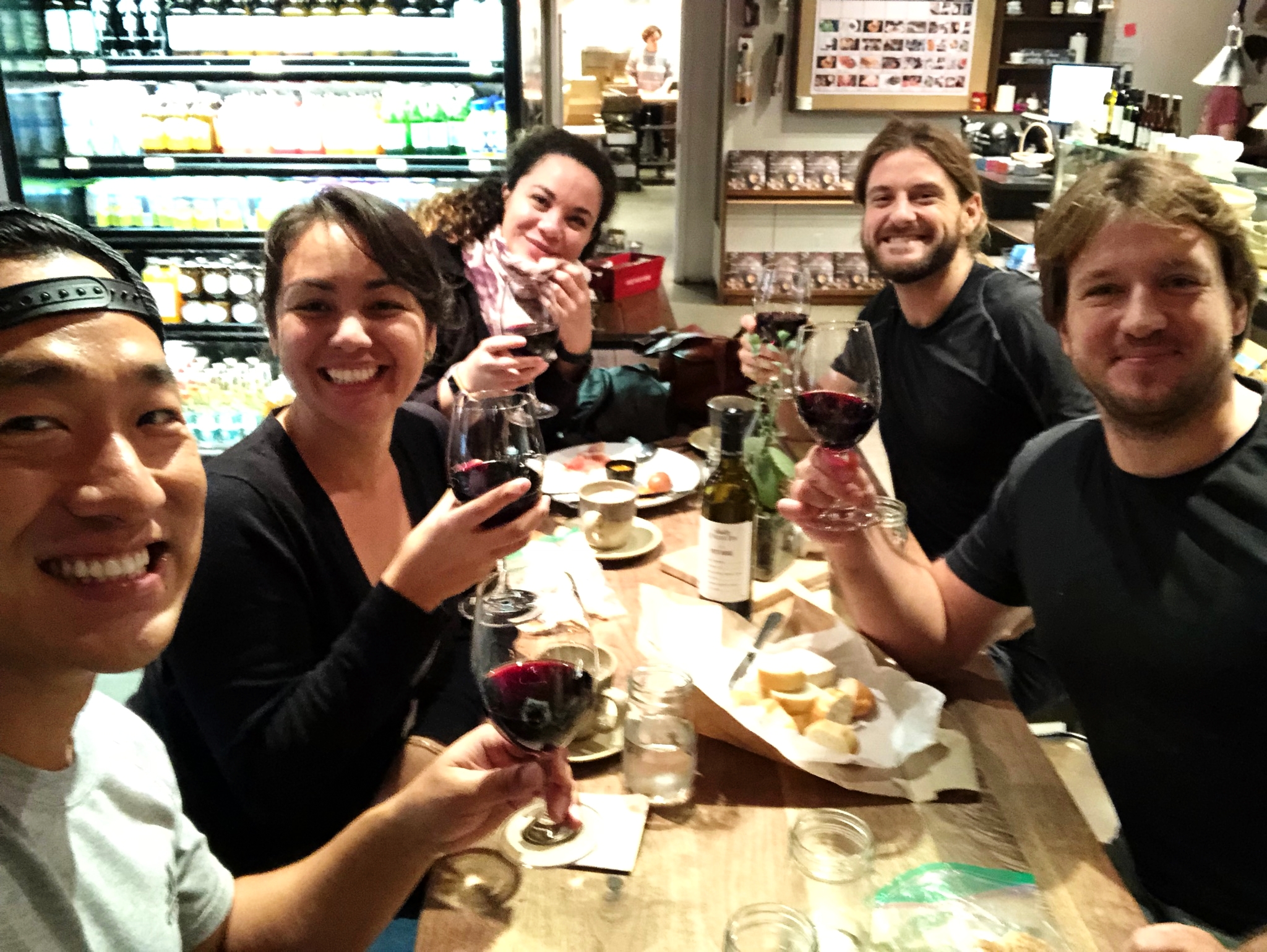 Wine for breakfast? Wine not! It's time for lunch in Hawaii anyway! 