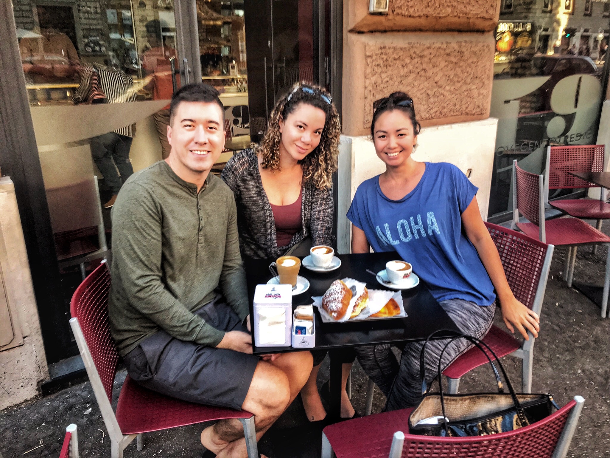 Everything tastes better in great company. These three get the breakfast club award!