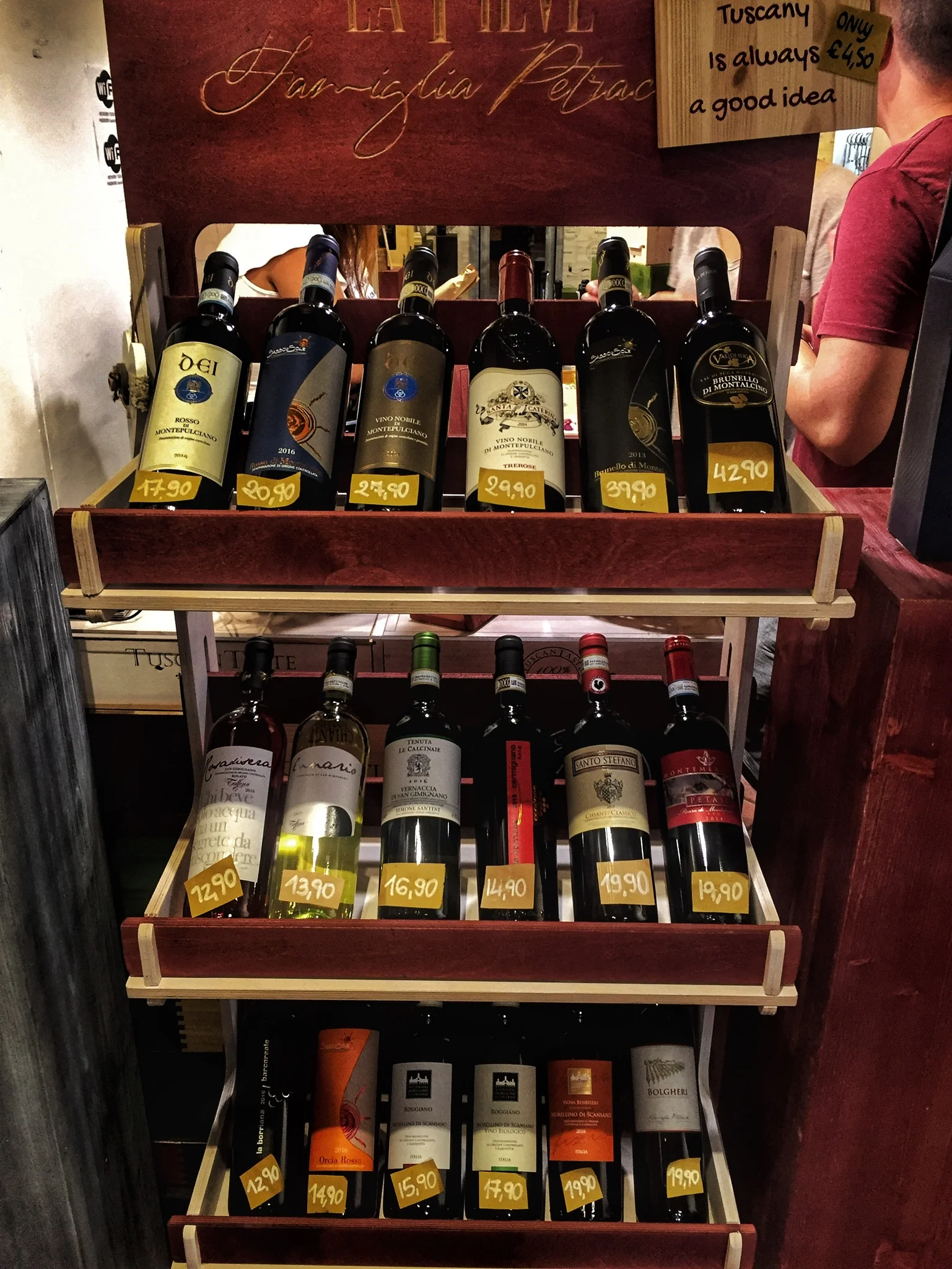 The wines were top-notch! 