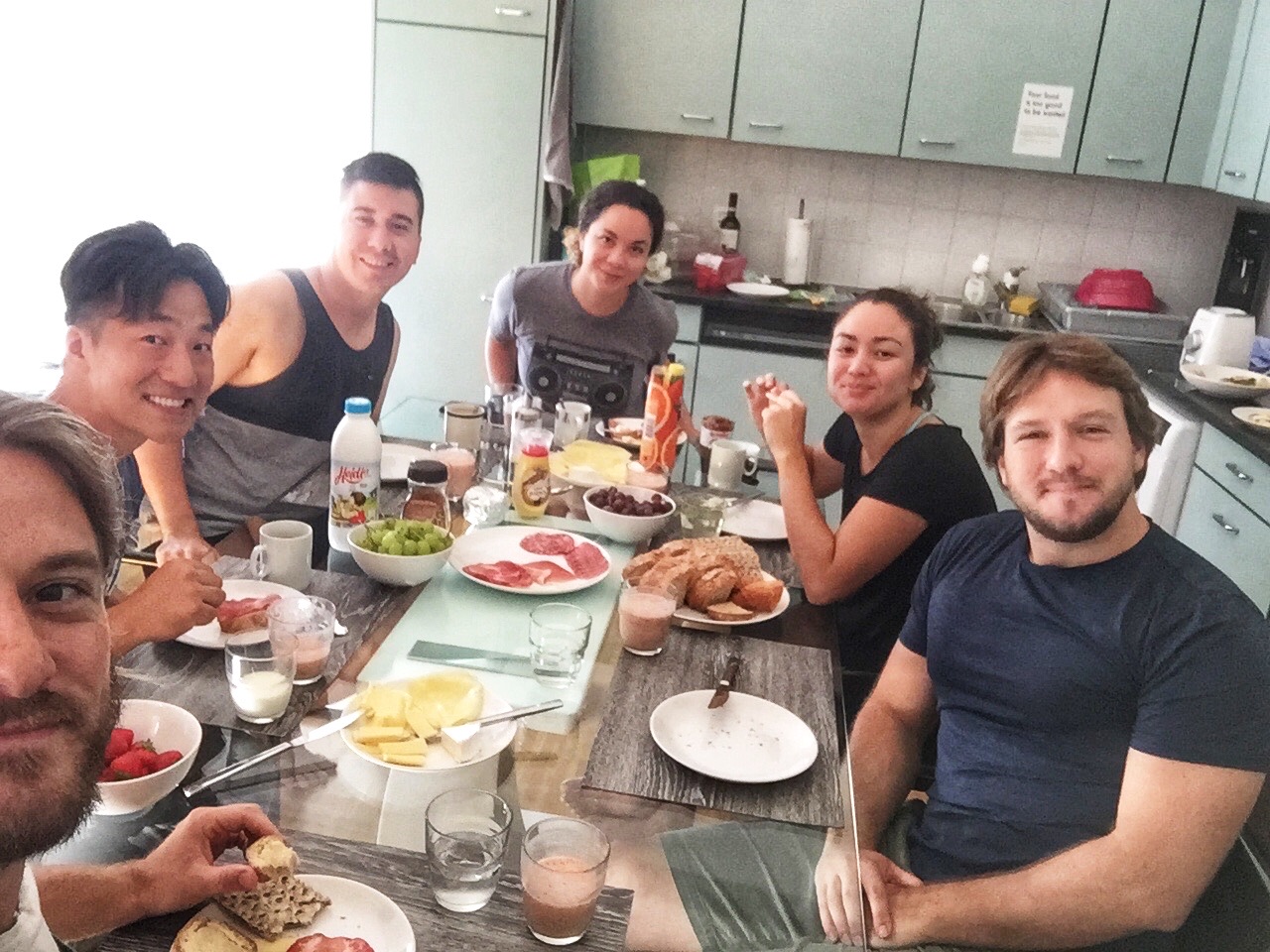 Another breakfasts for the books, thank you food, and thank you cooks! 