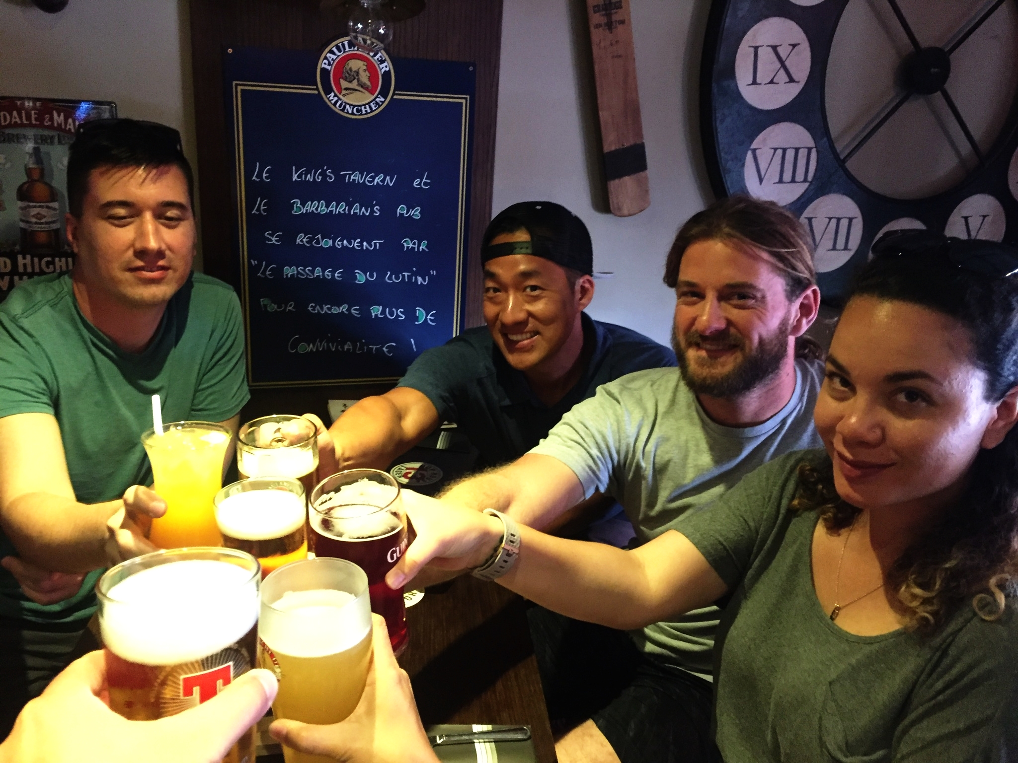 At the King's Tavern we were able to get drinks AND food! 