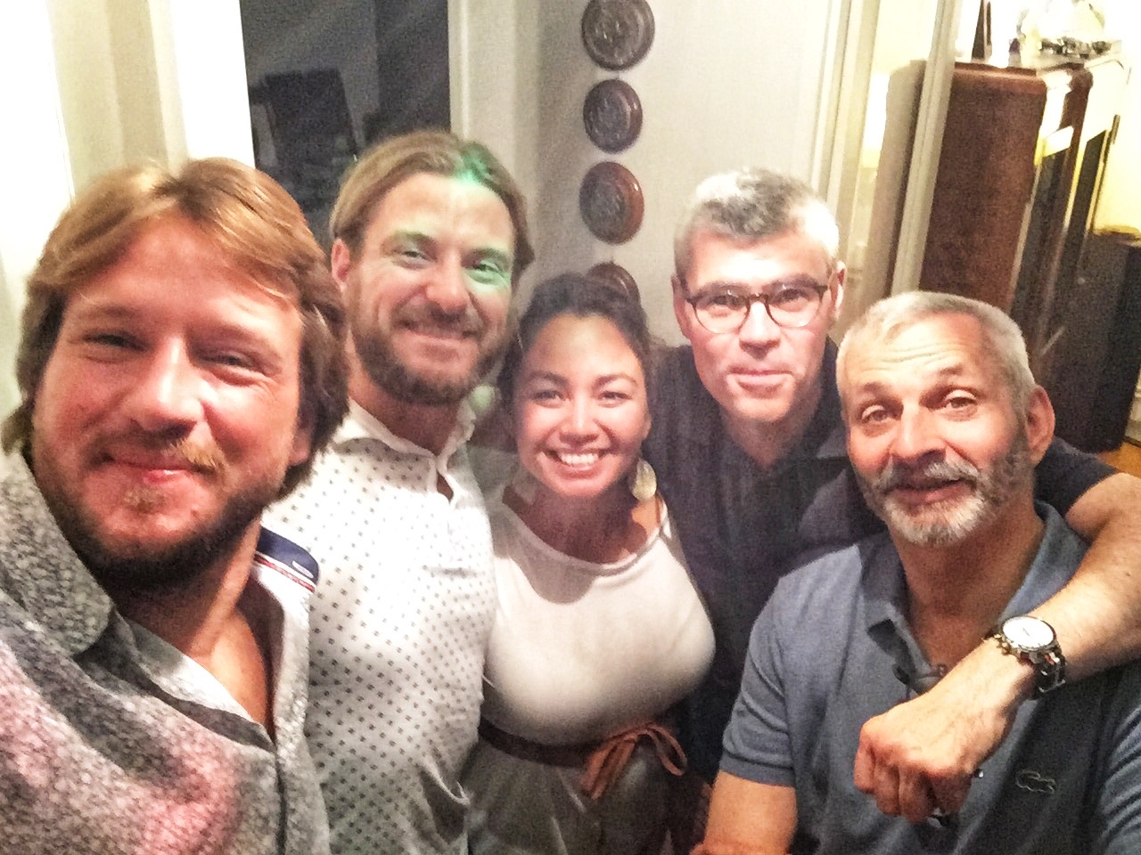 Time to say goodbye (for now!). Merci beaucoup, Fréd et Georges! 