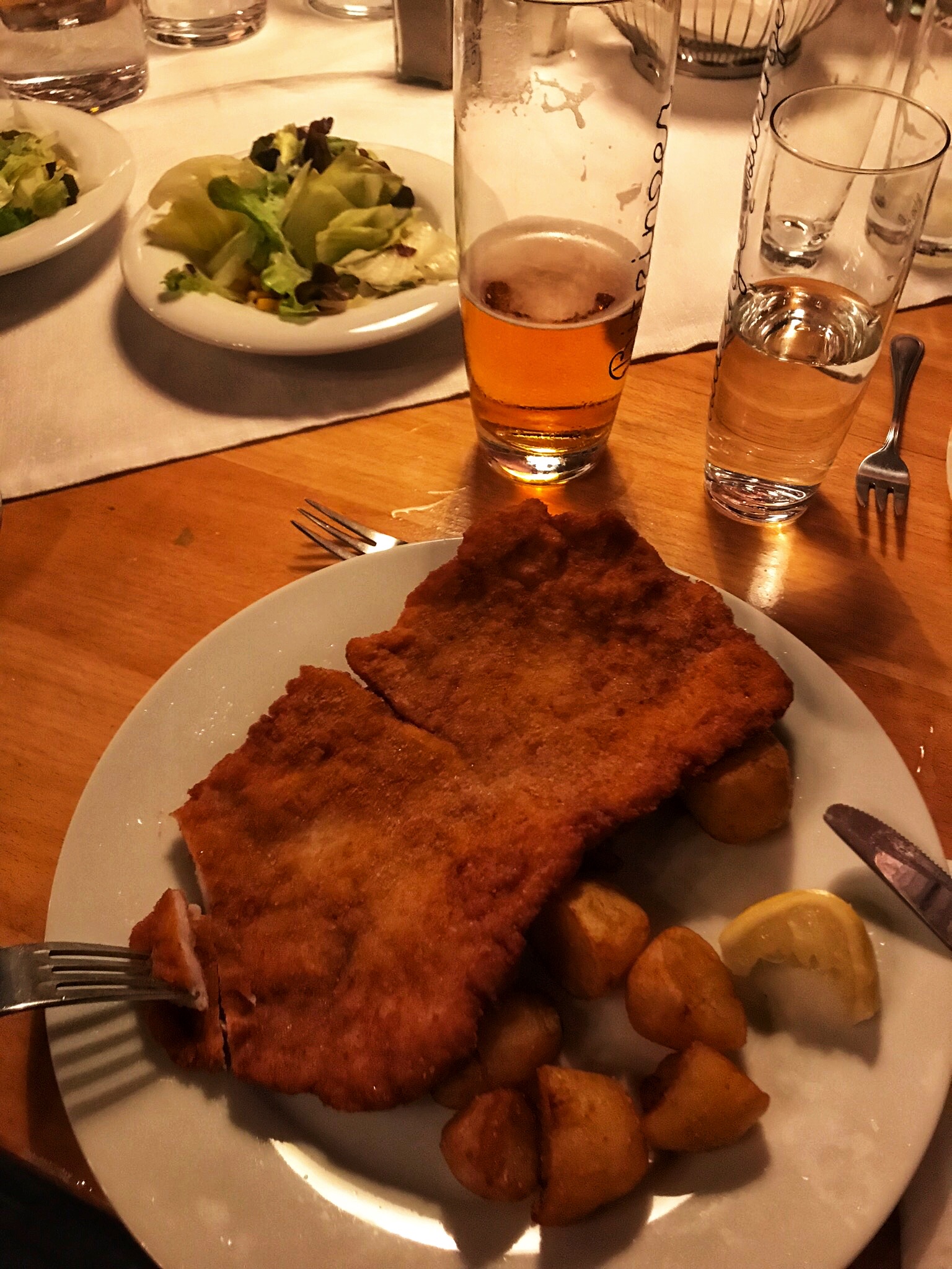 The famous Wiener Schnitzel!