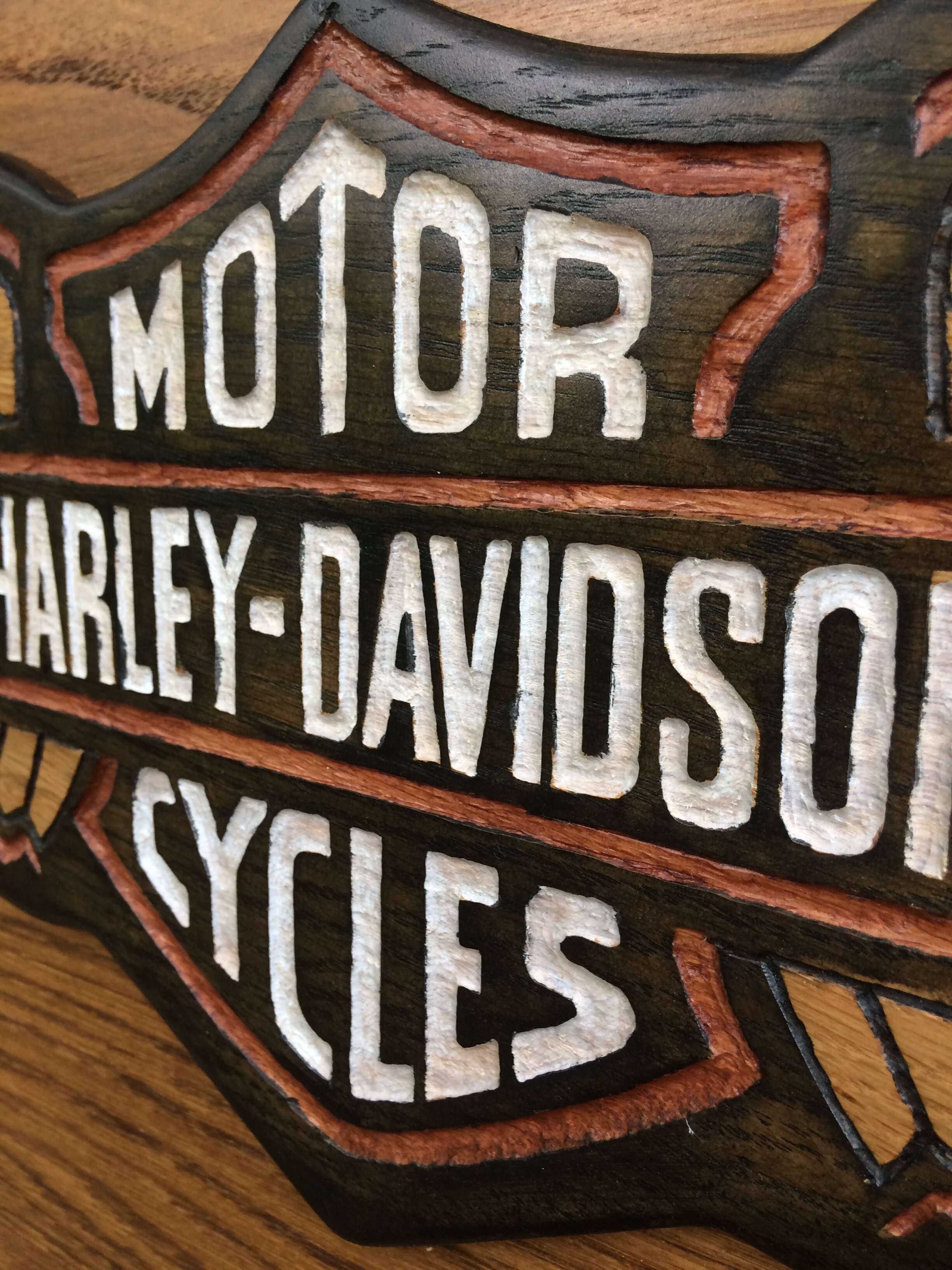 Harley Davidson Western Saloon Doors Front Carving.JPG