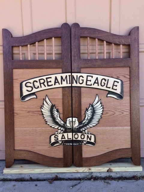 Western saloon door with screaming eagle.jpg