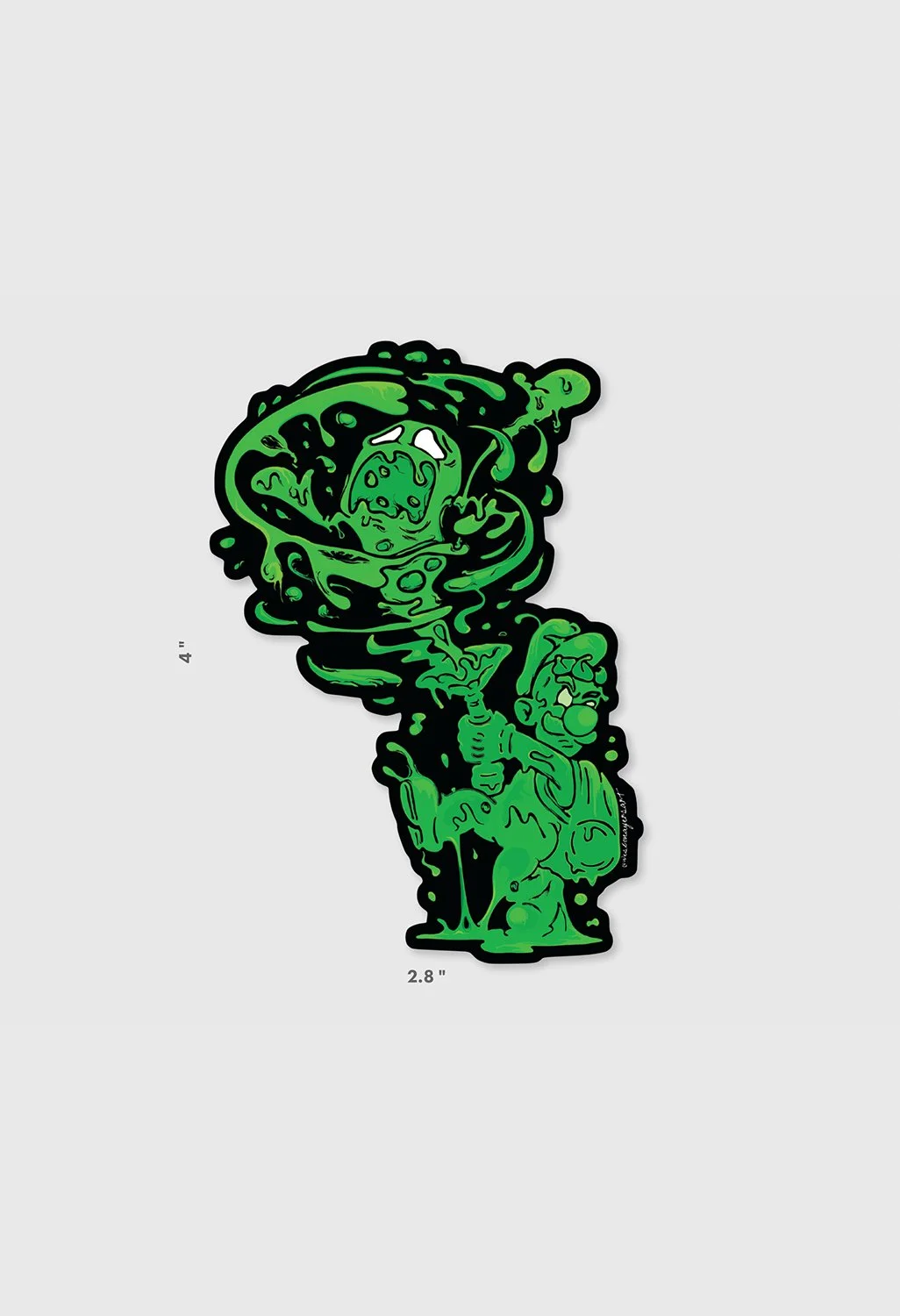 Gooigi Holographic Sticker
