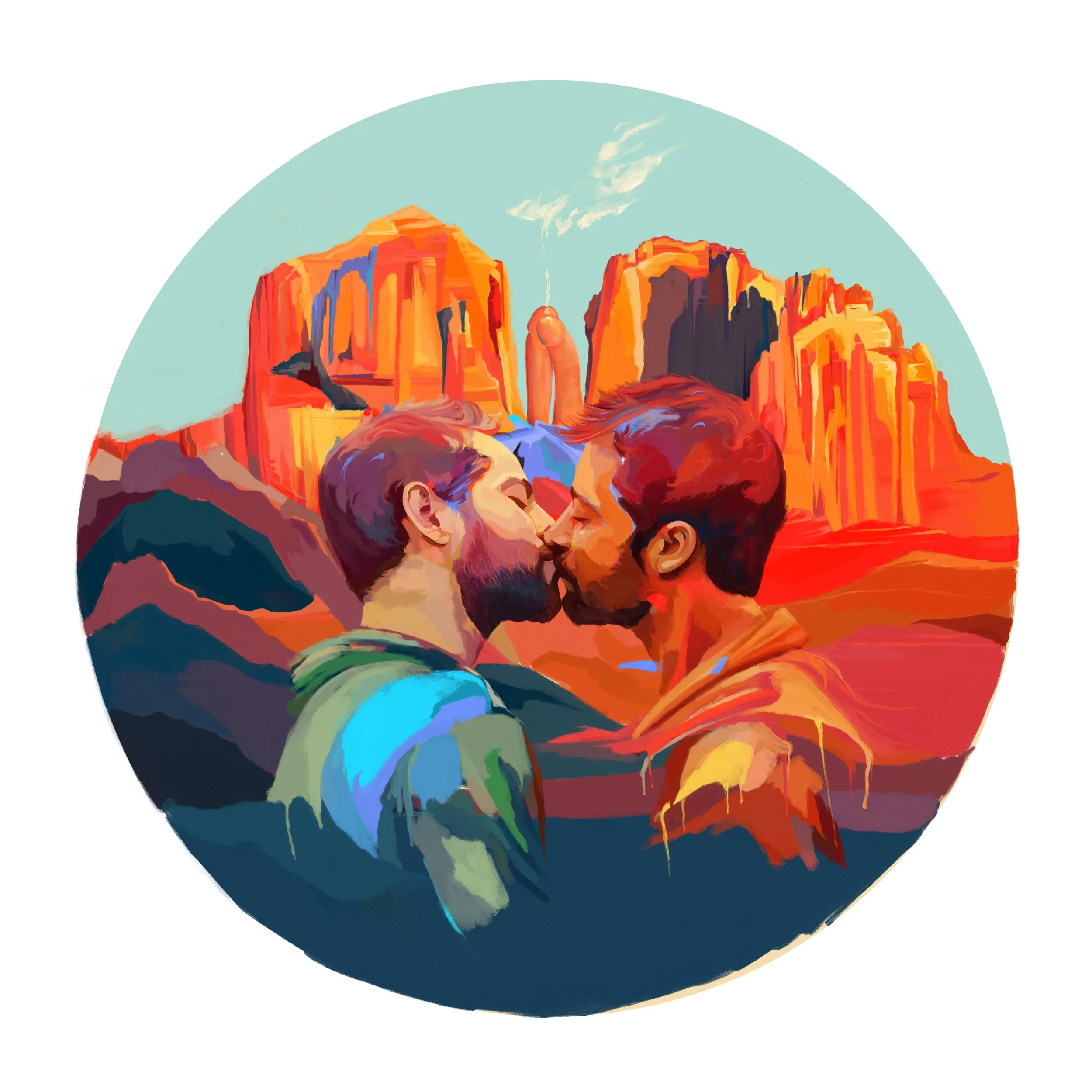 Sedona is for Lovers - 20x20.jpg