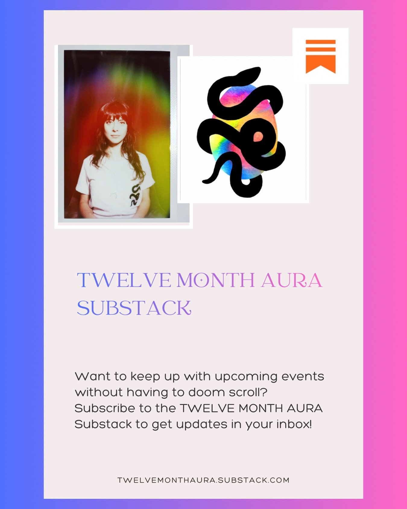 ✨I don&rsquo;t expect anyone to see every social media post (it&rsquo;s totally ok and encouraged to take a break from your phone)! But if you&rsquo;d like an easy way to keep up with future pop ups and events, you can now follow the Twelve Month Aur