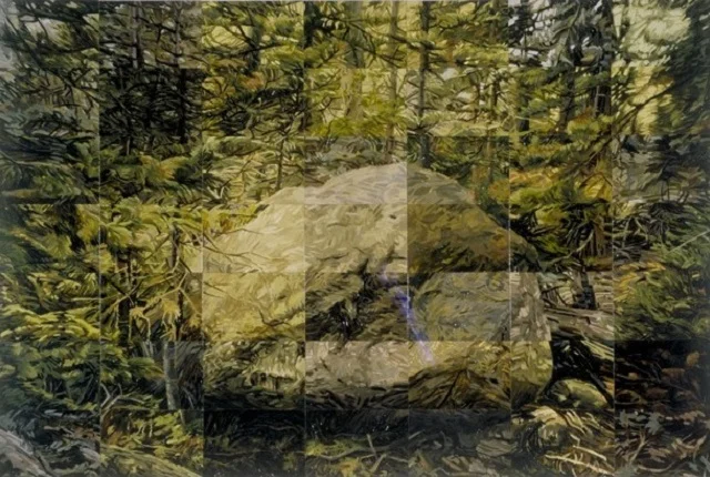 Acrylic on canvas 5’10” x 8’11”