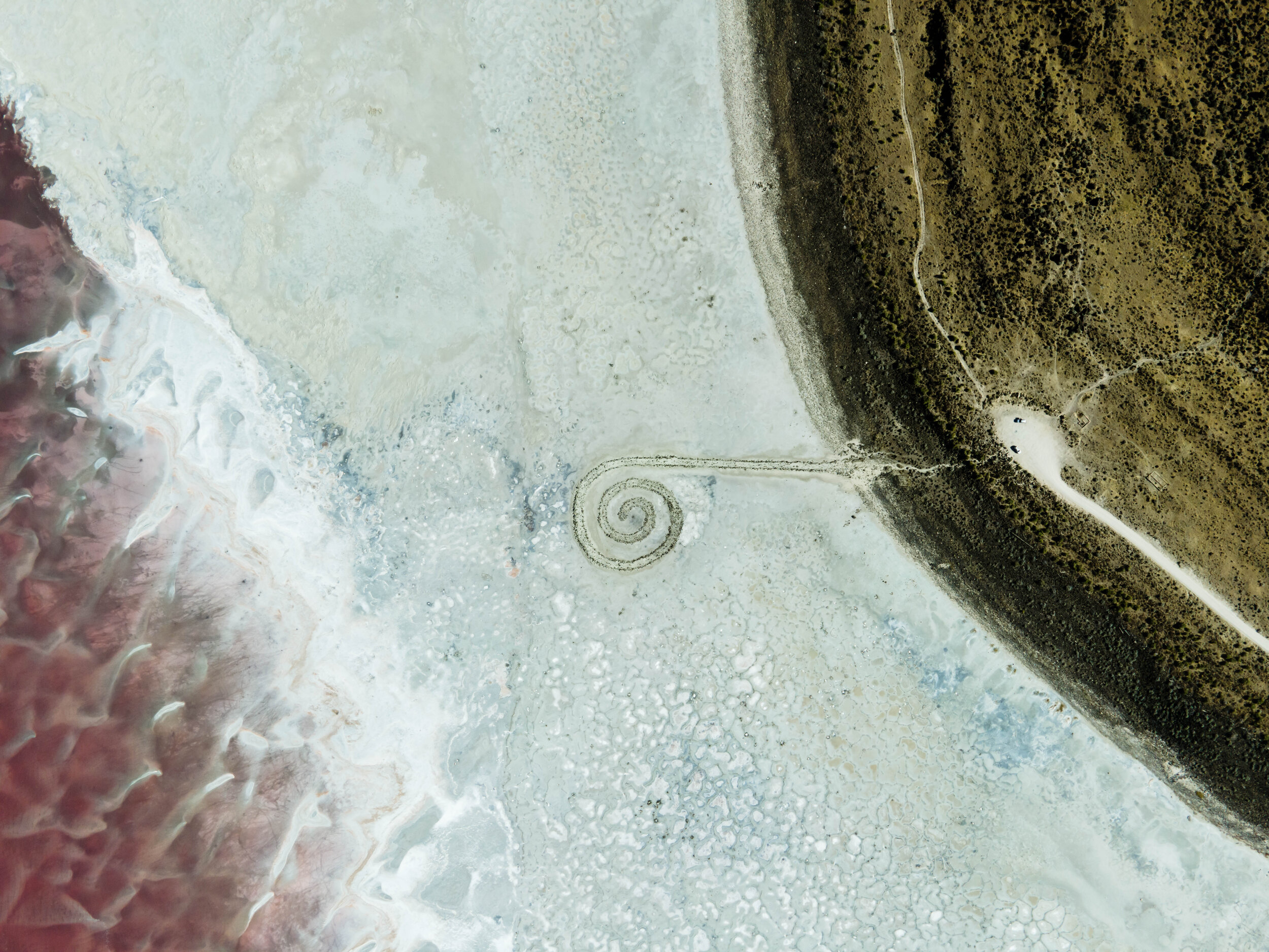 Spiral Jetty 2020 CO-VID