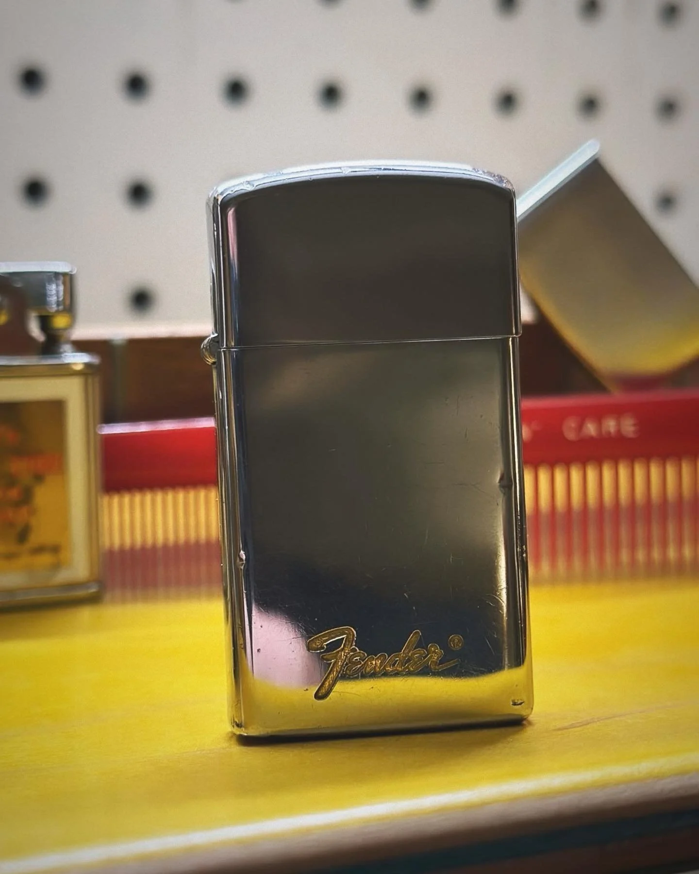 1976 Fender Zippo Slim&hellip; #fender #zippolighter