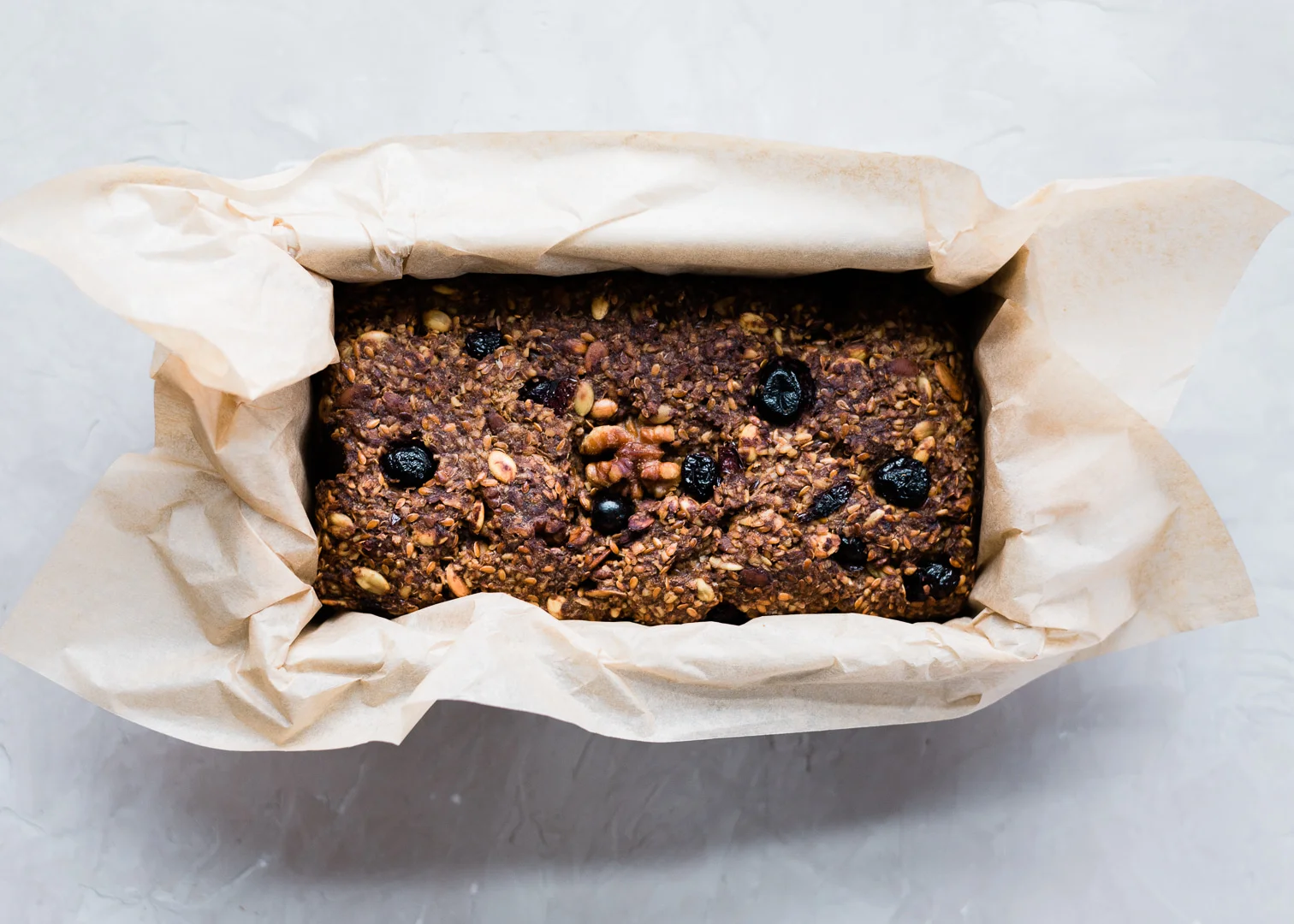 Cranberry Walnut Sprouted Oat & Seed Bread