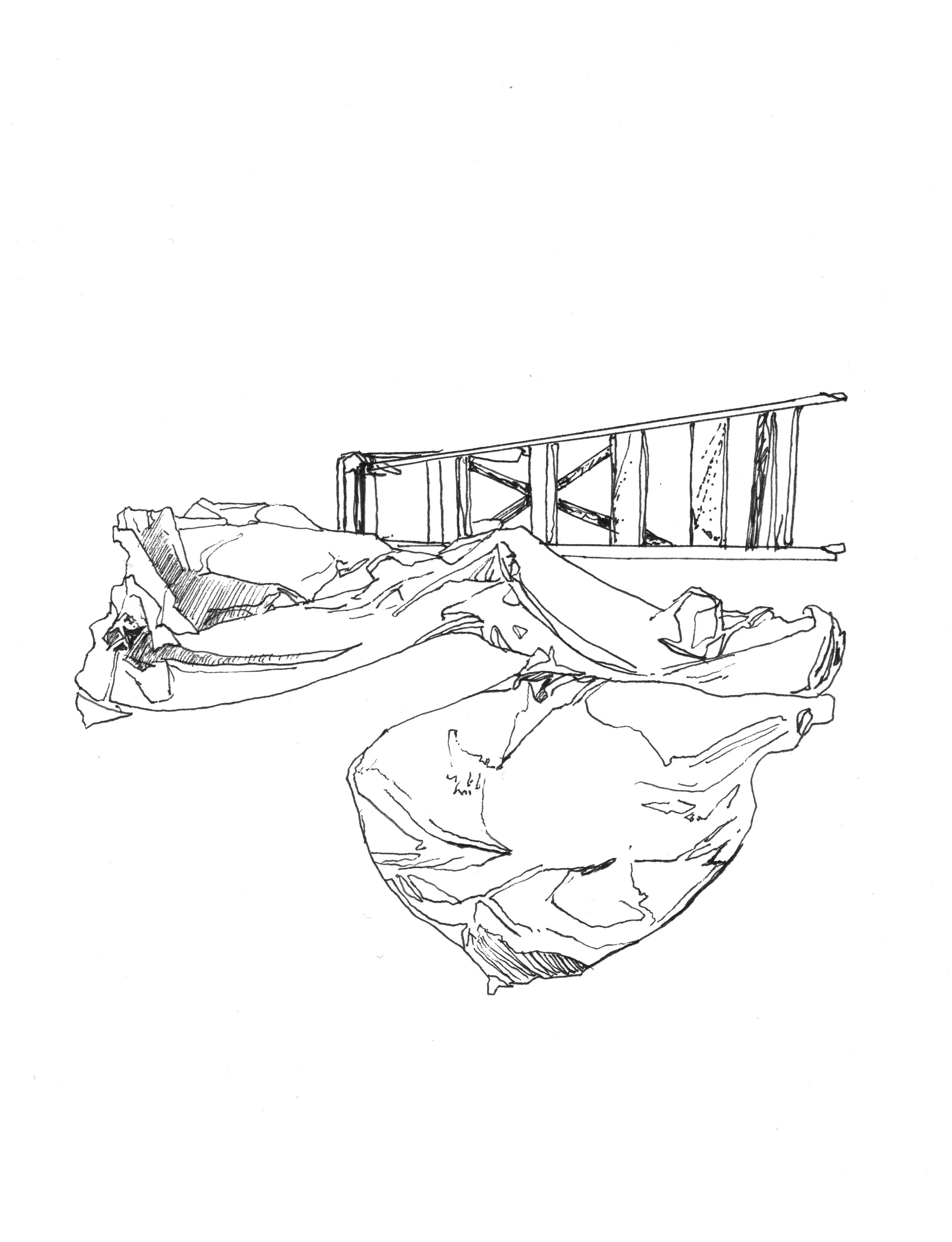 sheet and ladder left / good shapes walking on commercial before seeing Rose and Isabelle, reading severance on and off and listening to lando chill’s new album