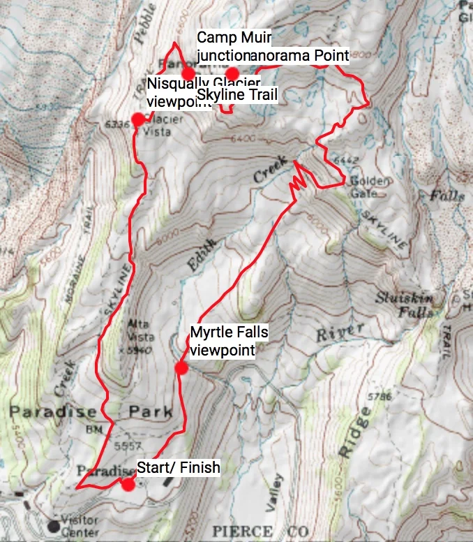 Mt Rainier Hiking Trails Hiking The Skyline Trail In Mount Rainier National Park — Backcountry Emily