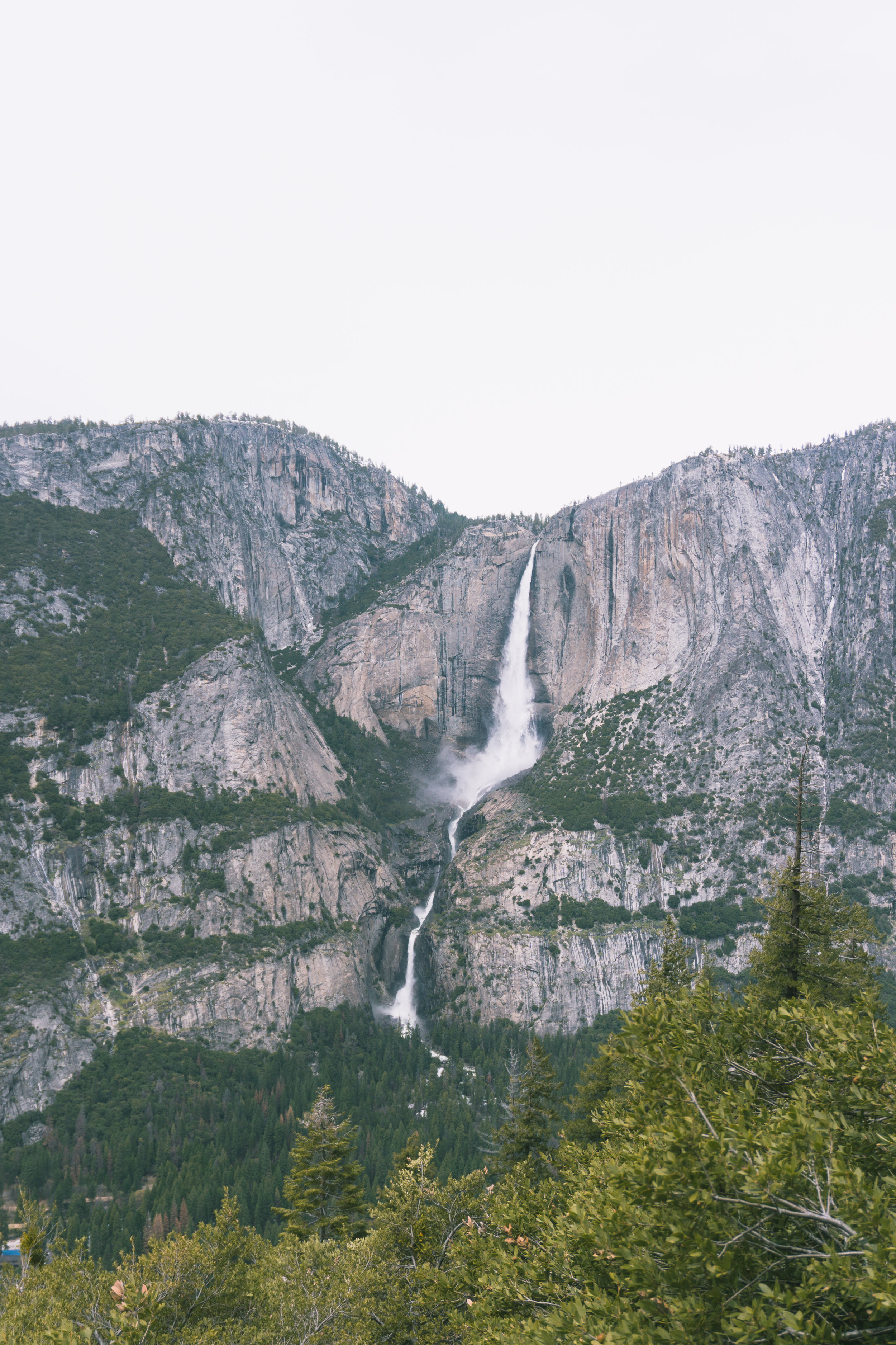 Yosemite Falls from the 4 mile trail