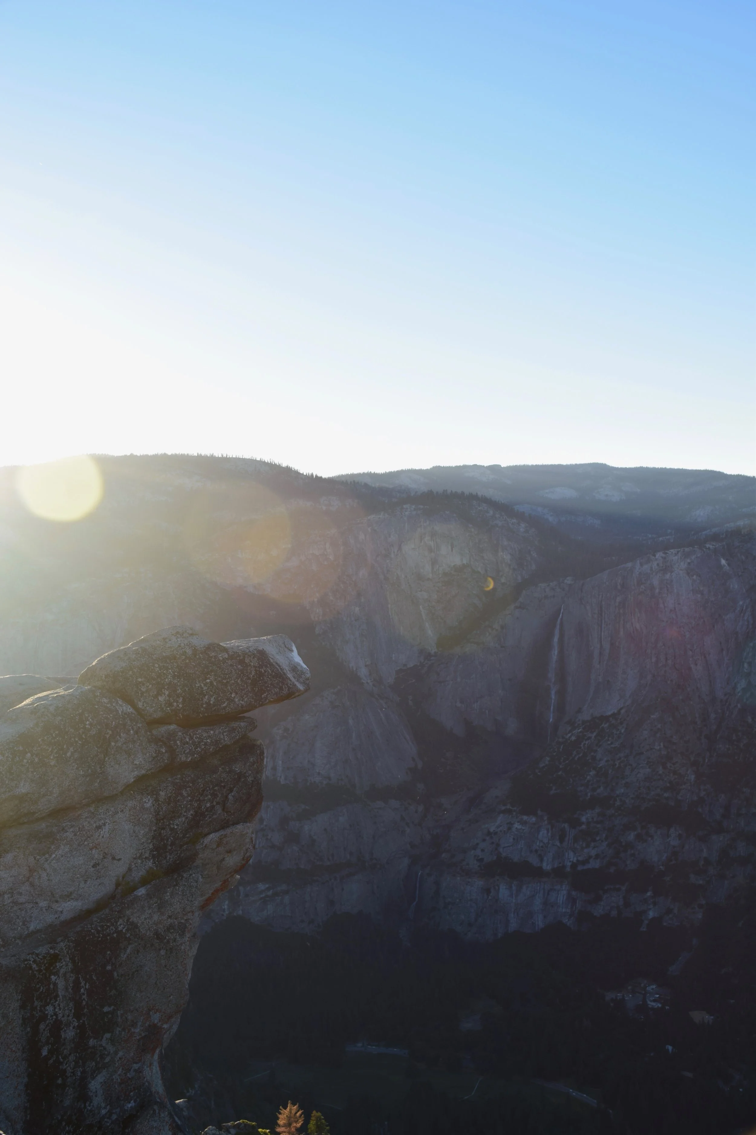 Yosemite Falls from Glacier Point