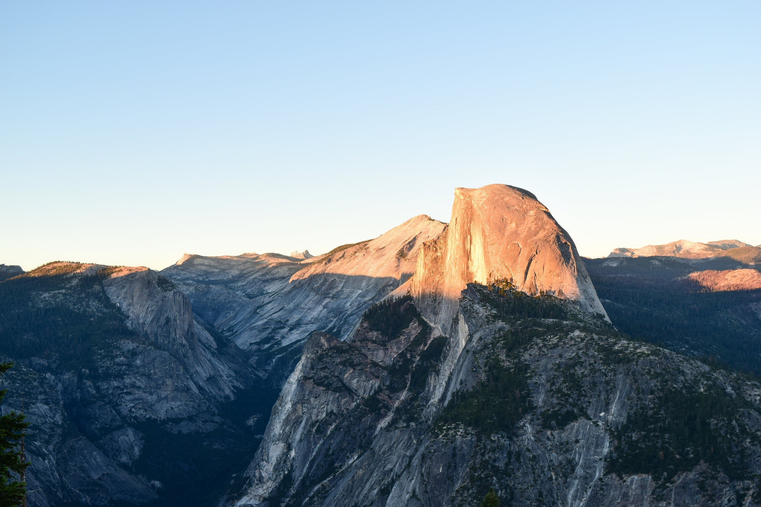 Half Dome from Glacier Point