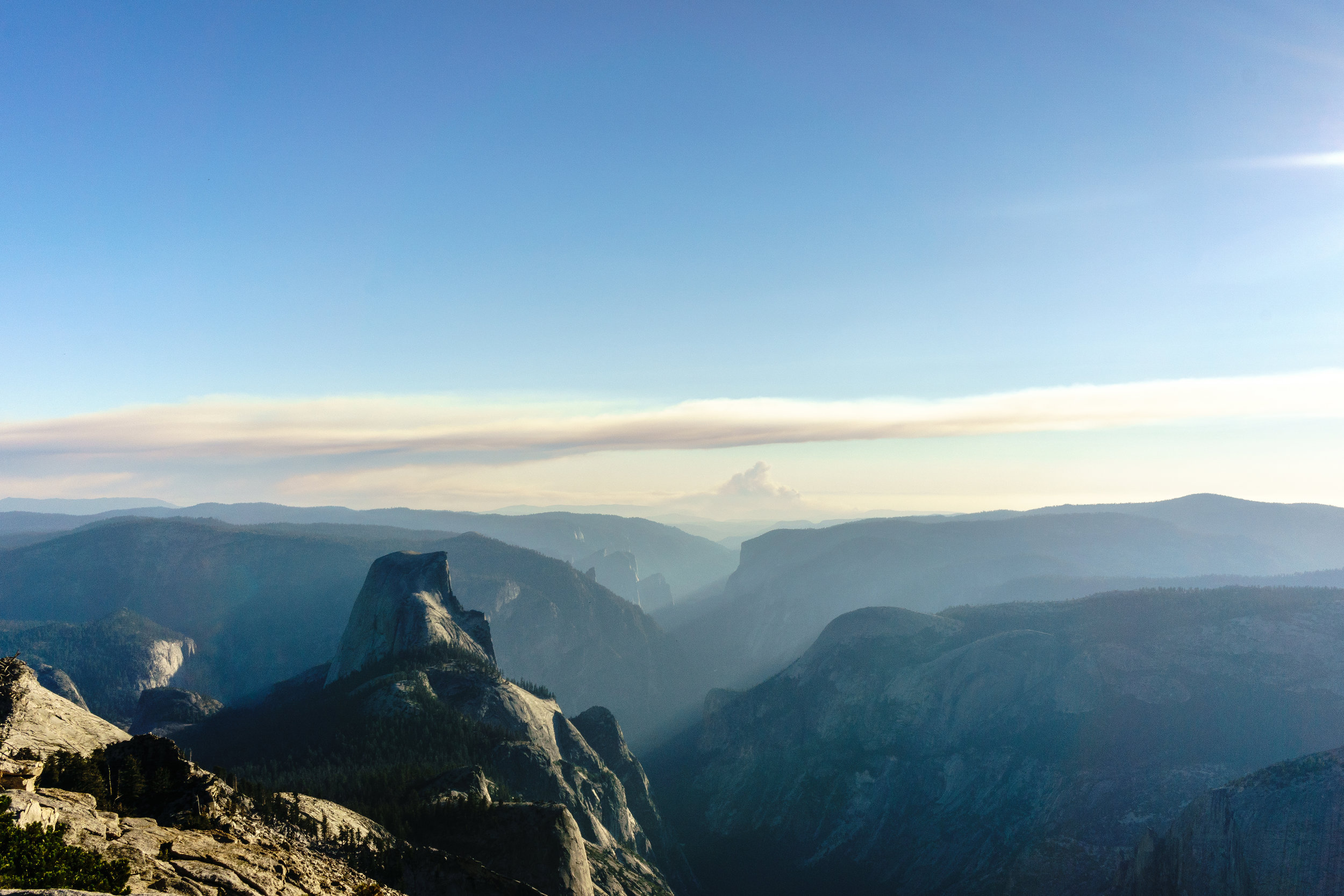 Half Dome as seen from Cloud's Rest