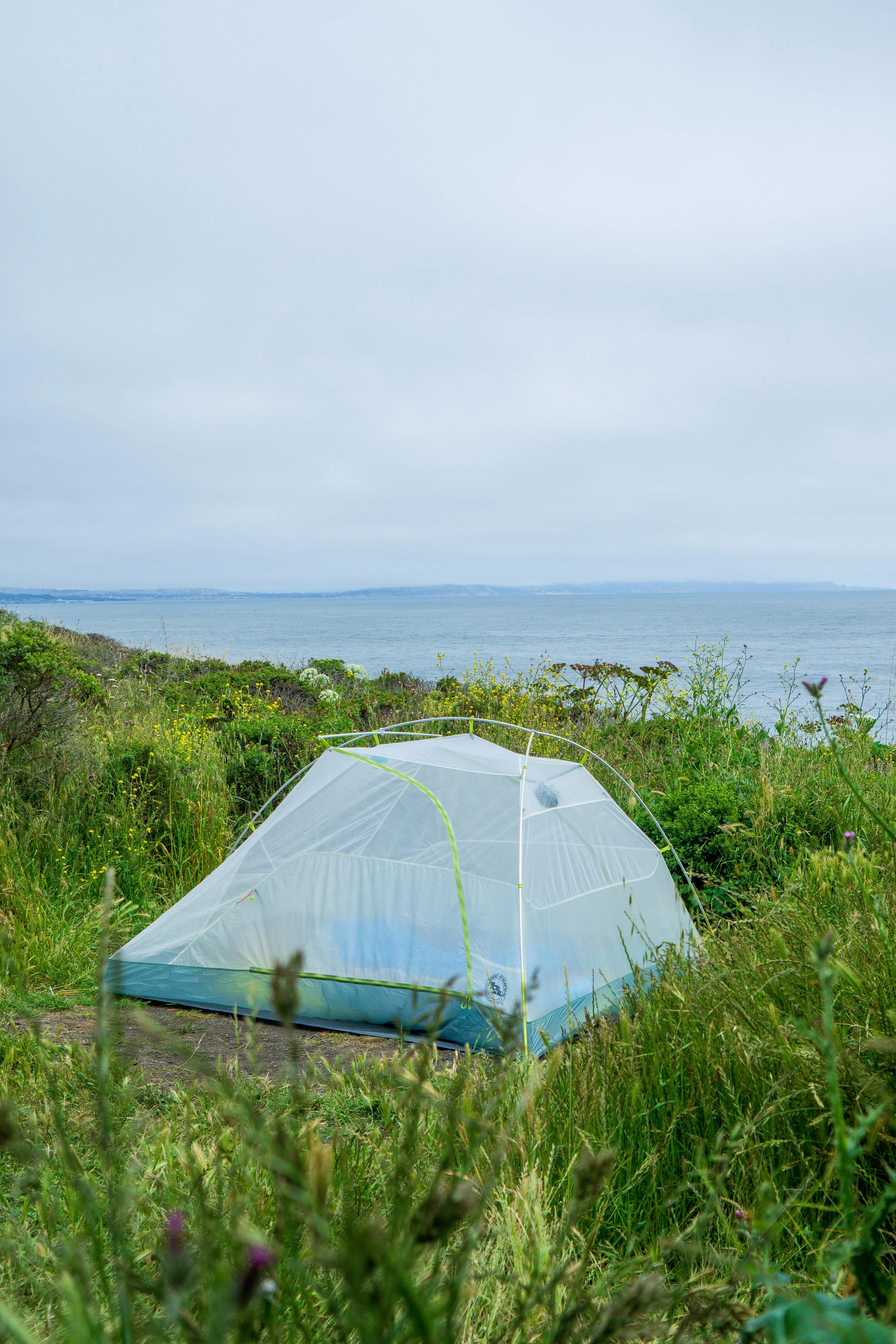 steep ravine camping