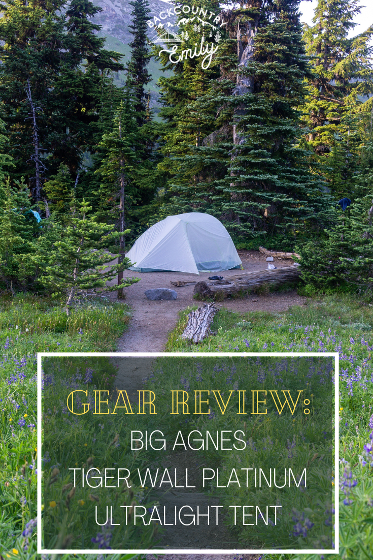 Review: Big Agnes Tiger Wall Platinum 