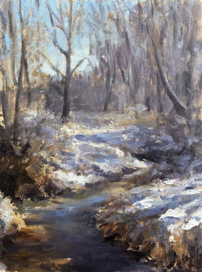  Available in  Shop  - $400  Oil on canvas panel (12”x9”)  2025 