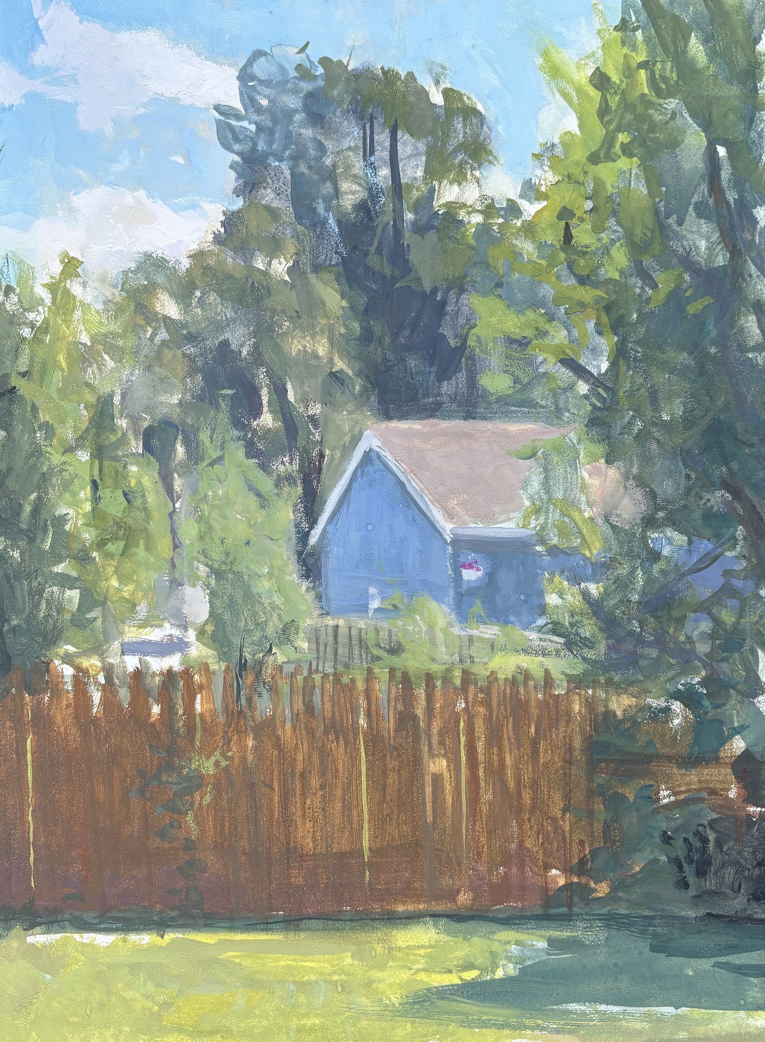 Backyard Sketch