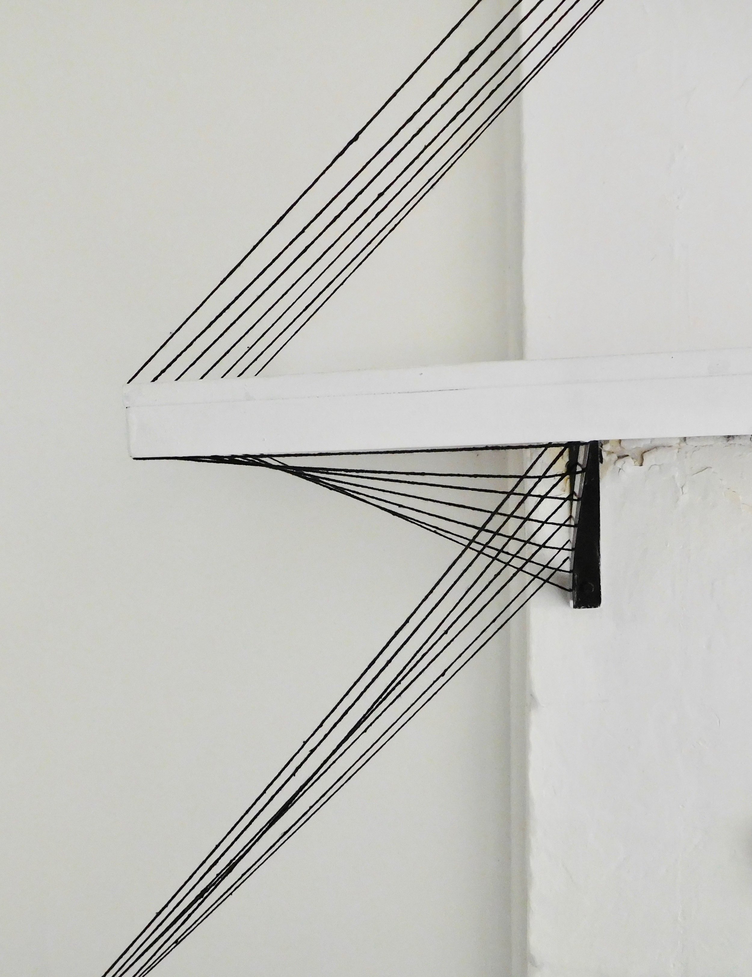   Installation Room  2017, 200cm H, wool 