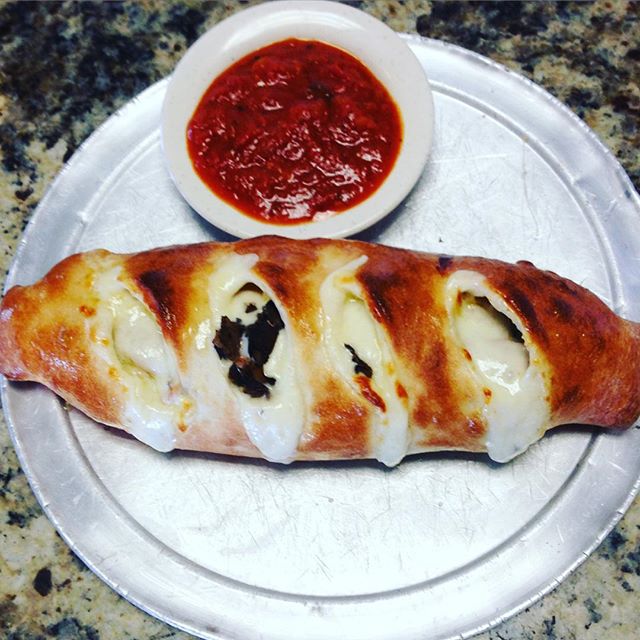 Stromboli or not to Stromboli, that is the question! #foodie #stromboli #italian #brooklynjoespizza #cheeselover #whatsfordinner