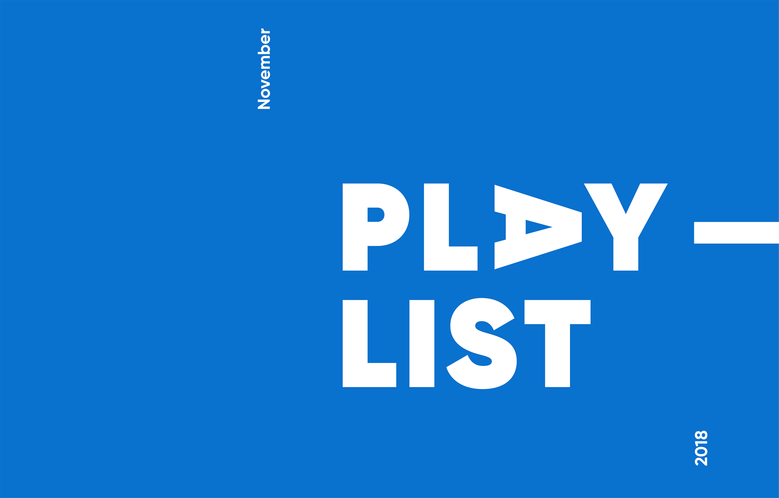 November 2018 Playlist 