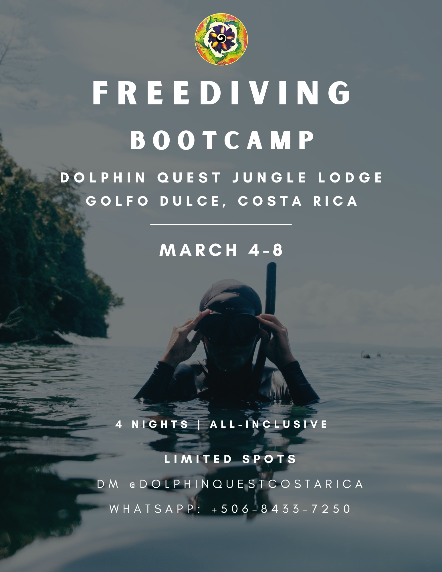 FREEDIVING BOOTCAMP MARCH 4-8