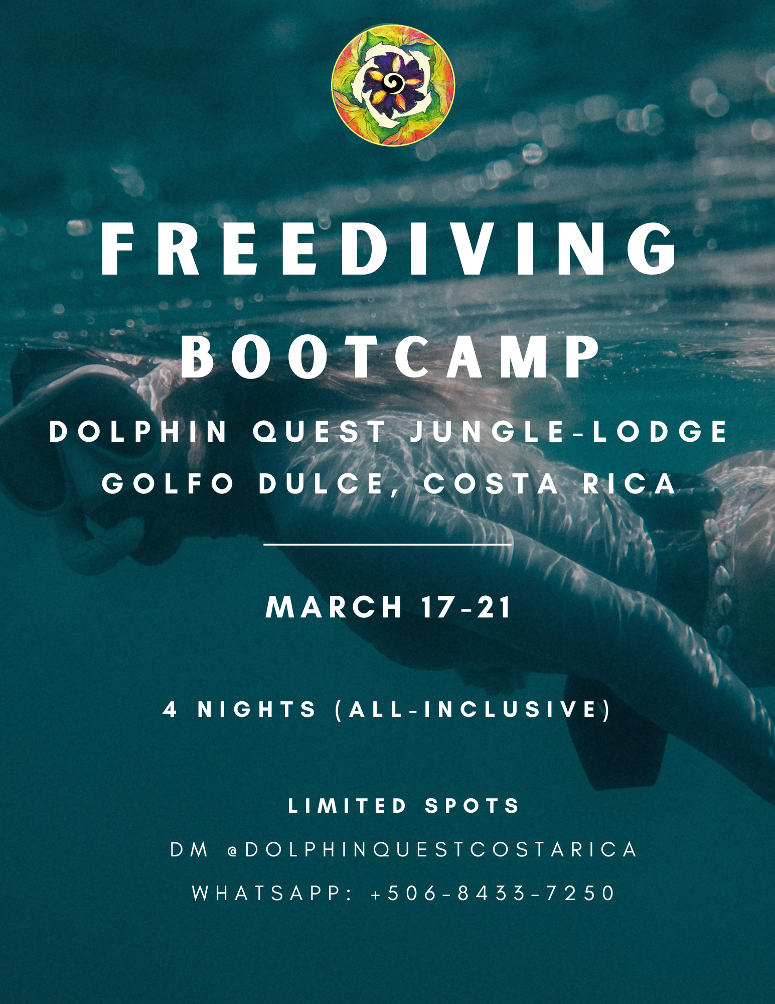 FREEDIVING BOOTCAMP MARCH 17-21