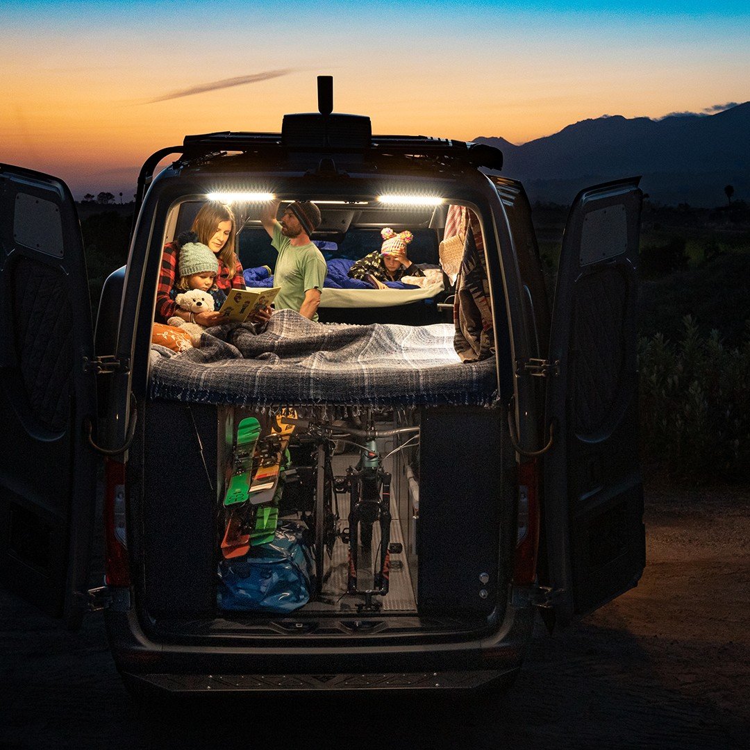 FOR SALE: First time ever opportunity to purchase a new custom Rig Racks design! Built
on a 2021 Sprinter 2500 4x4 chassis, this one-of-a-kind van is the most thoughtfully
spec&rsquo;d and comprehensive van we&rsquo;ve ever created. Every aspect, dim